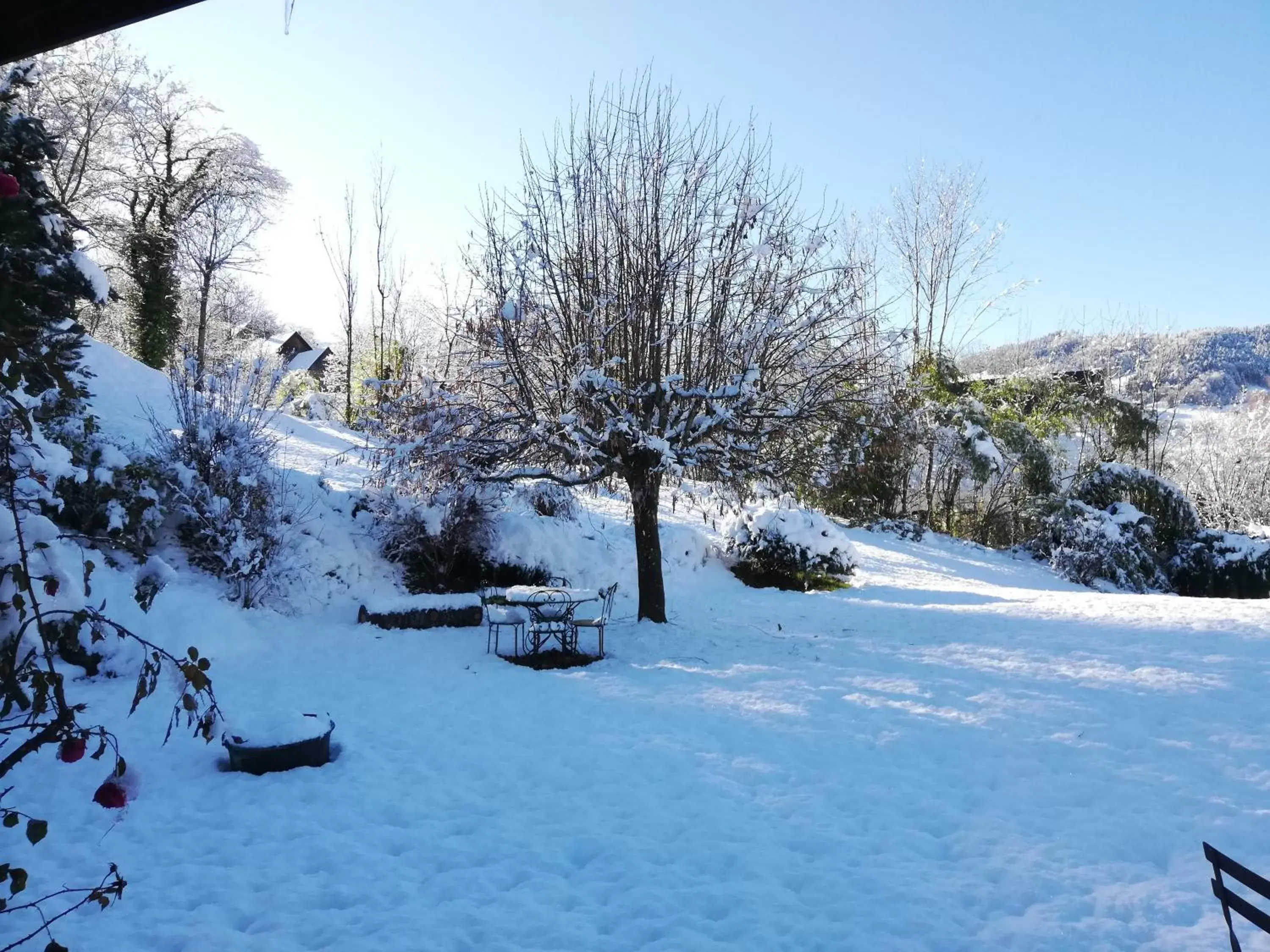 Natural landscape, Winter in Eco-Logis Mad'in Belledonne