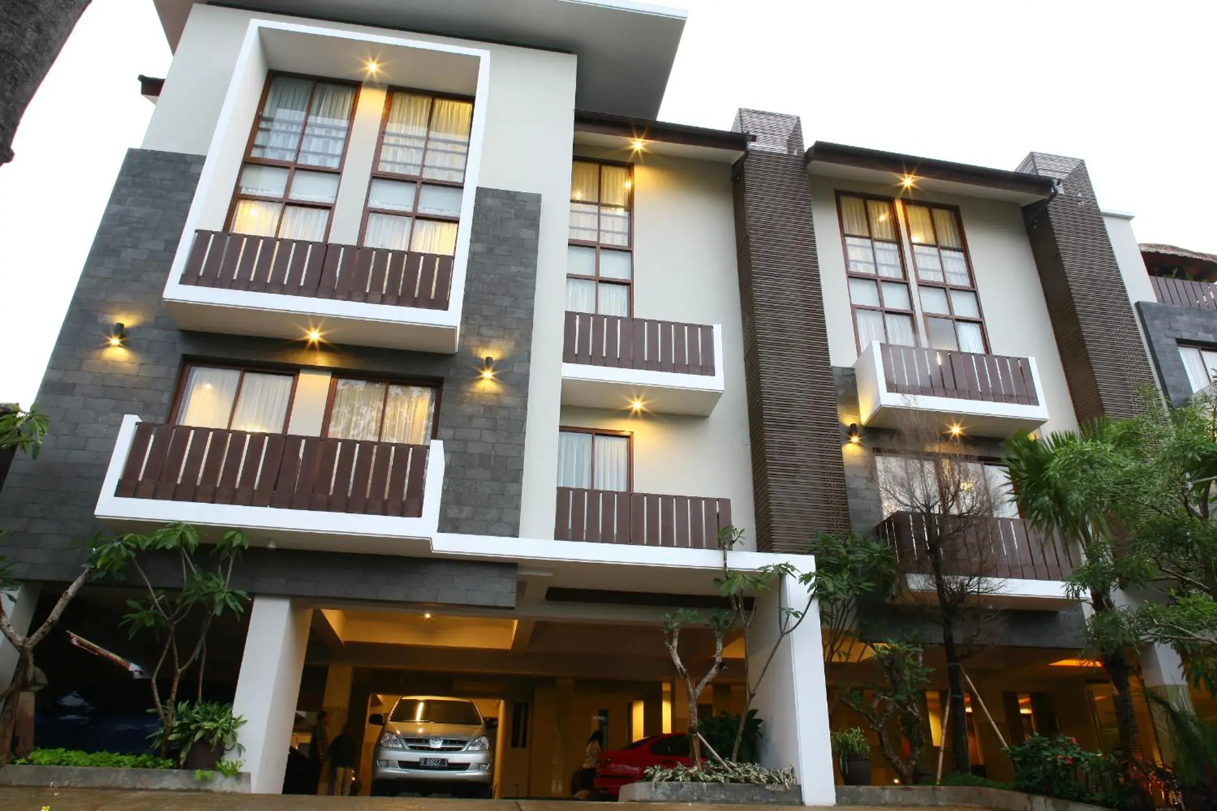 Facade/entrance, Property Building in Rasuna Mansion