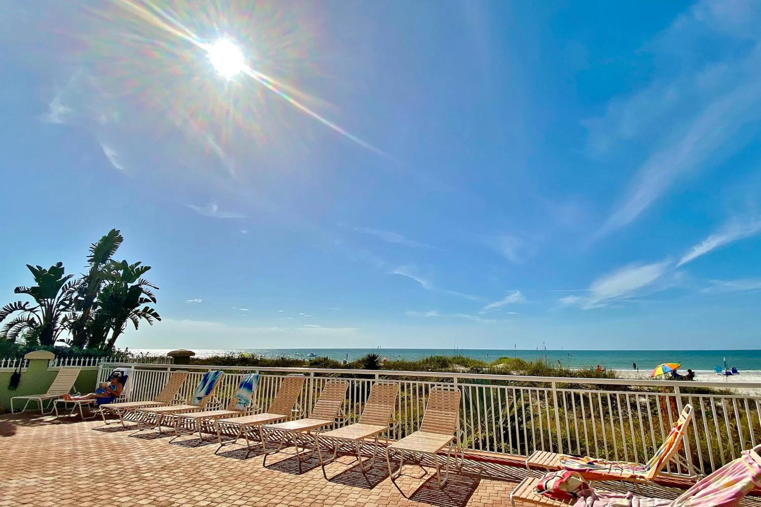 Beach in Chateaux Sunset Suites 408