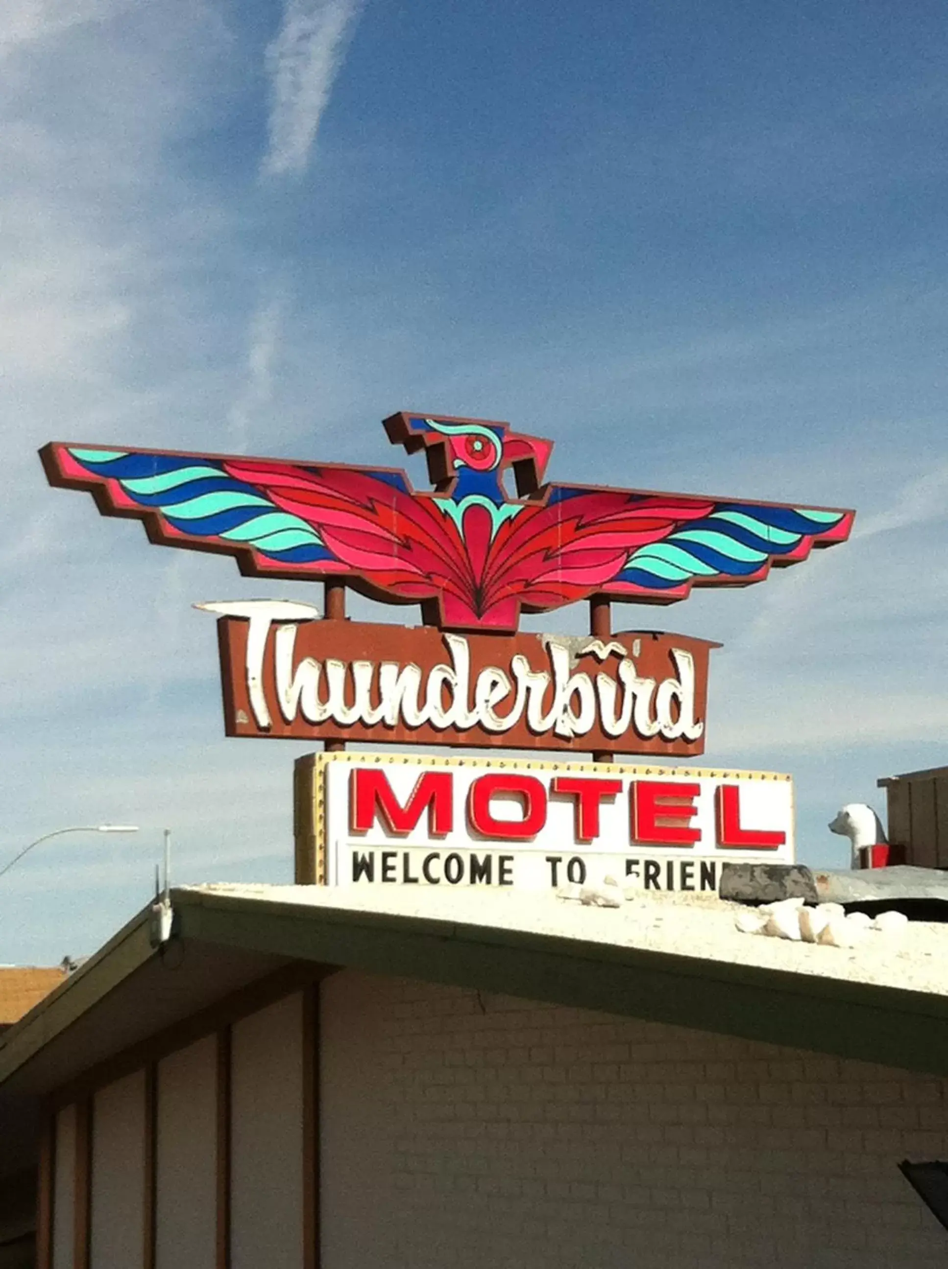 Property logo or sign in Thunderbird Motel