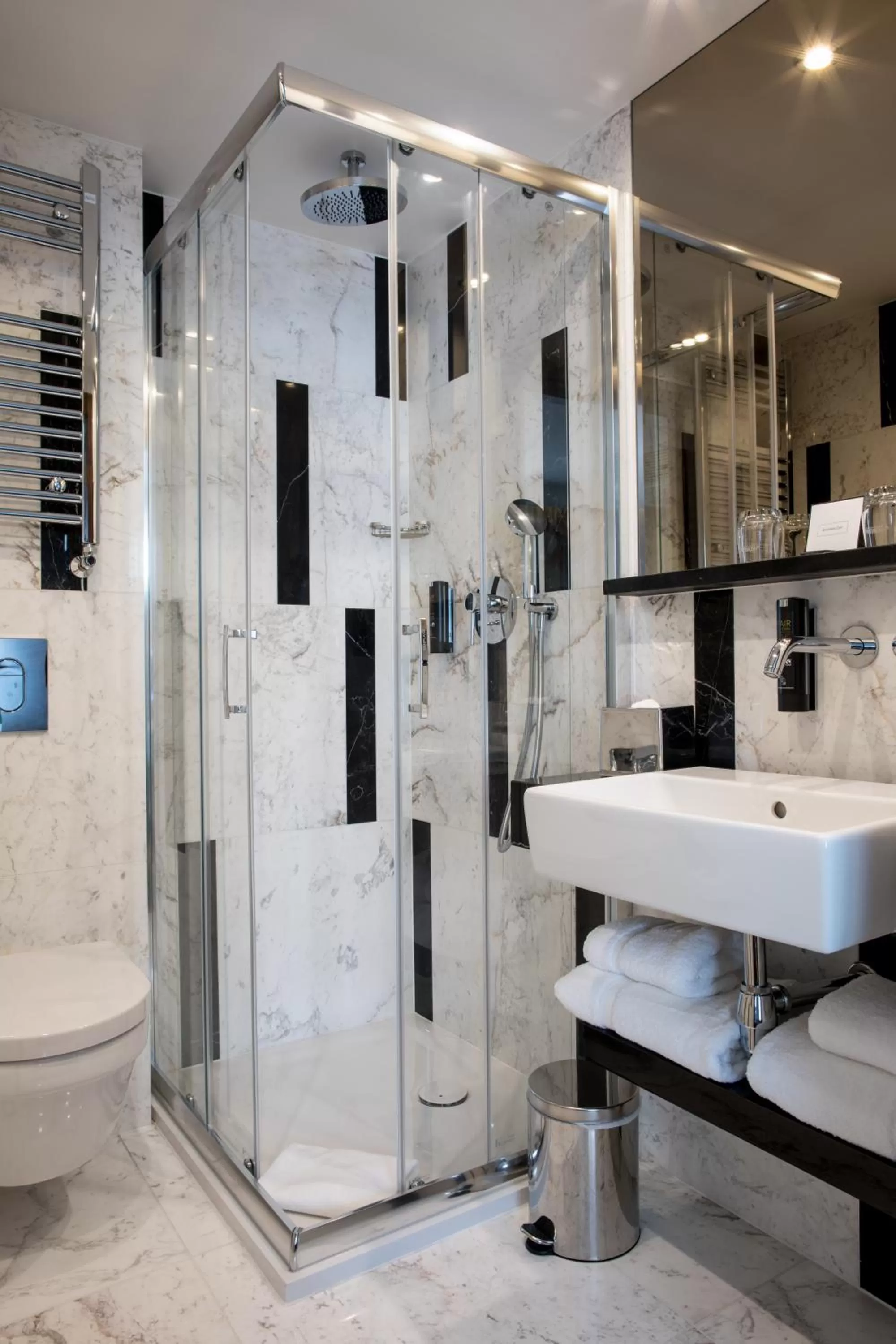 Shower in INX Design Hotel