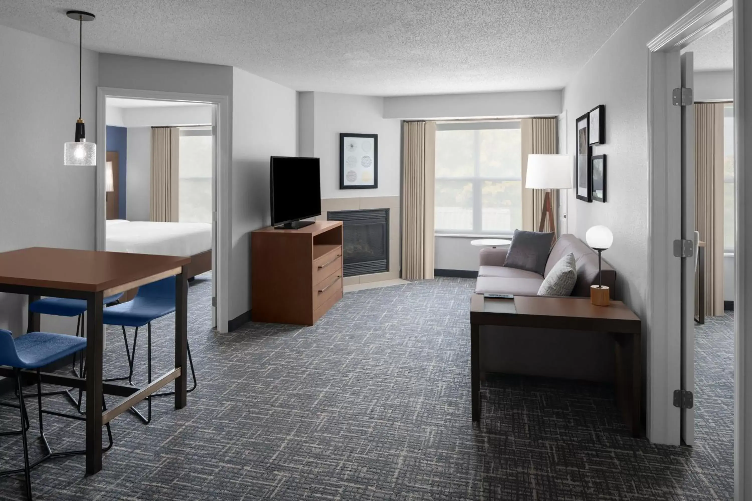 Living room, Seating Area in Residence Inn Holland