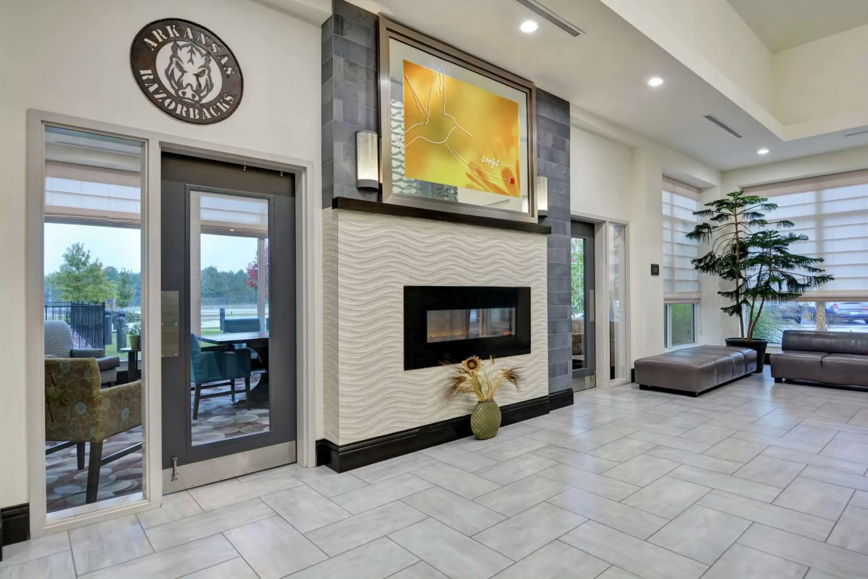 Lobby or reception, Lobby/Reception in Hilton Garden Inn and Fayetteville Convention Center