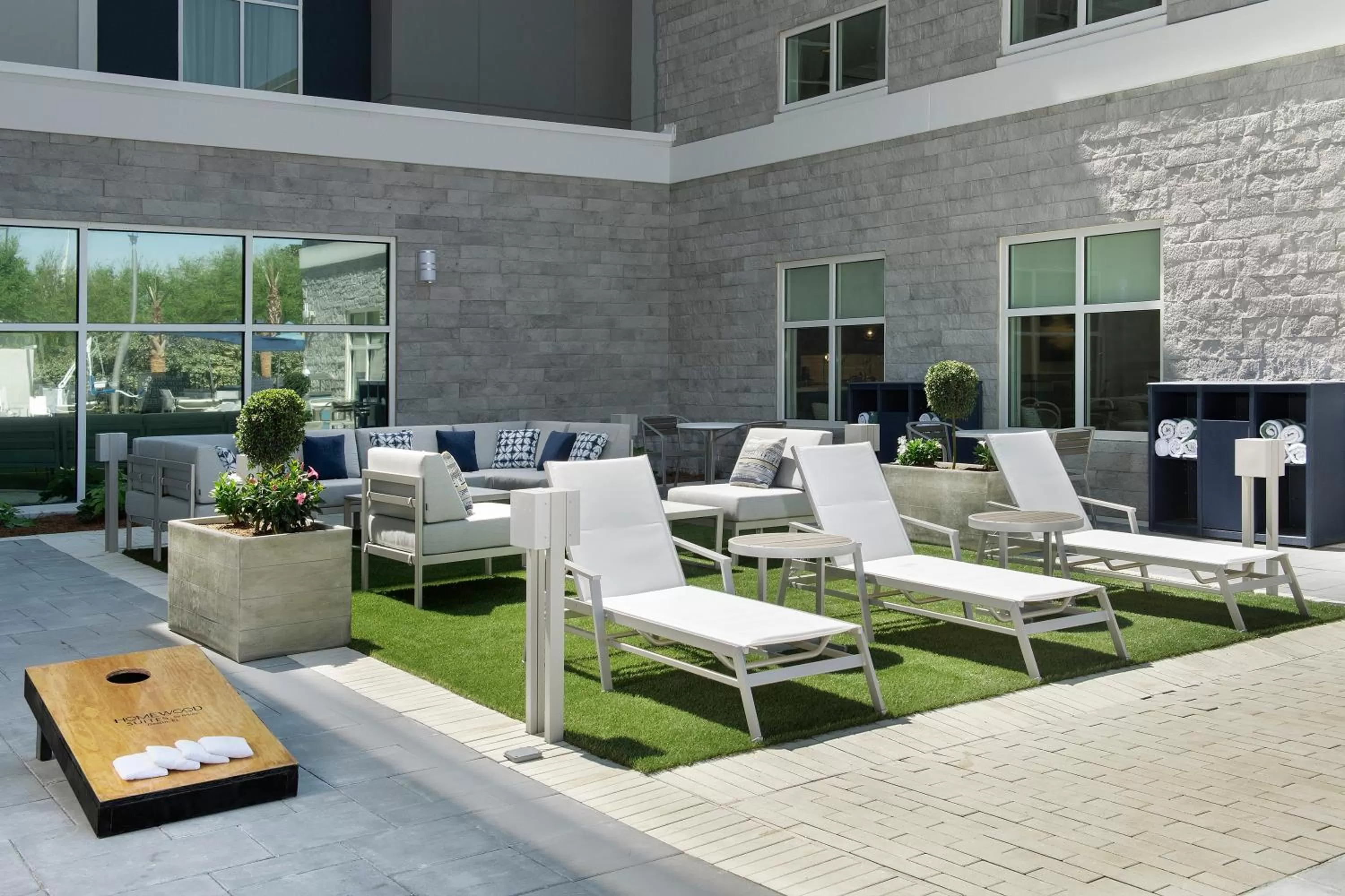 Patio in Homewood Suites By Hilton Destin