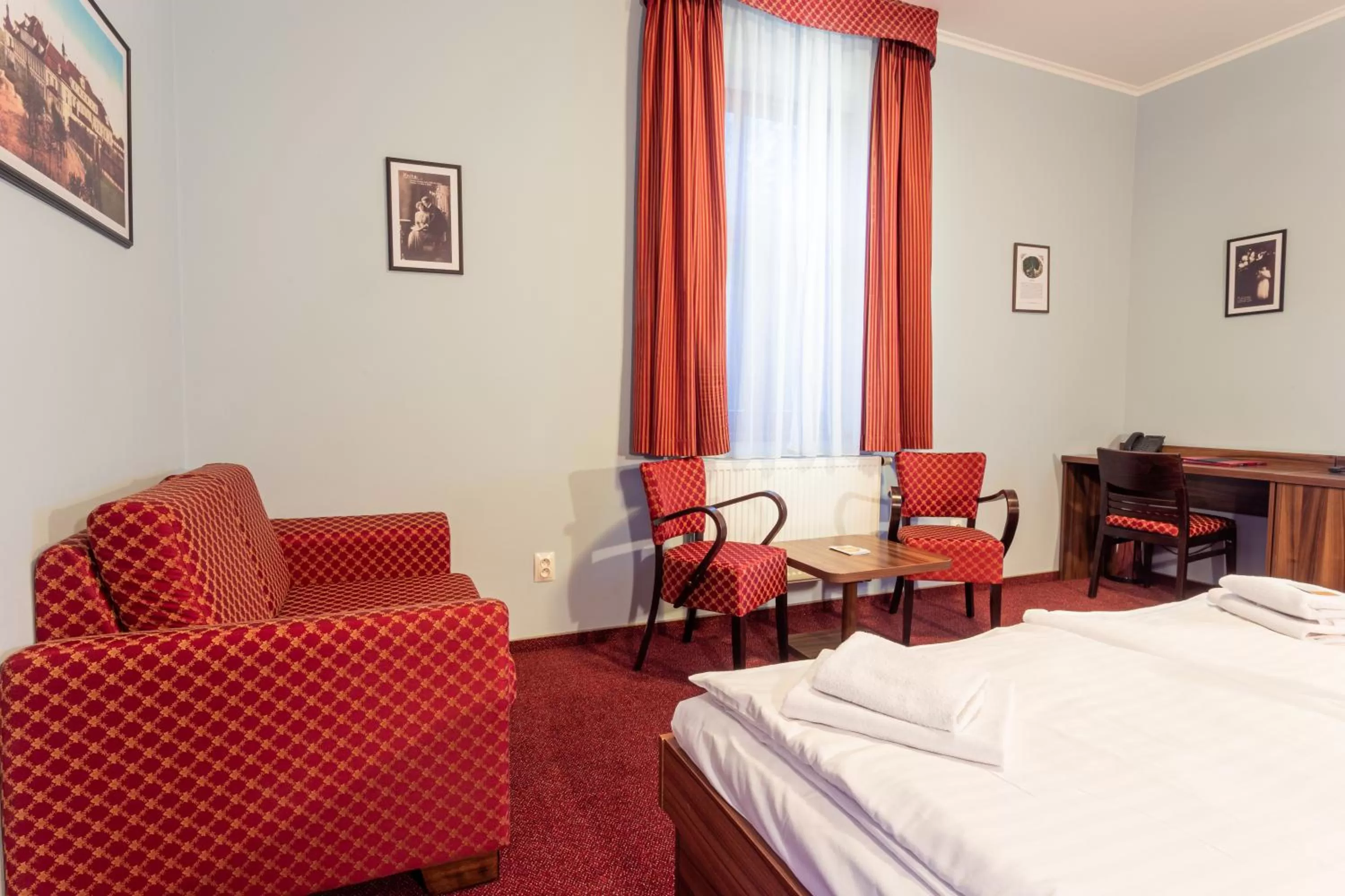 Bed in Hotel Studanka