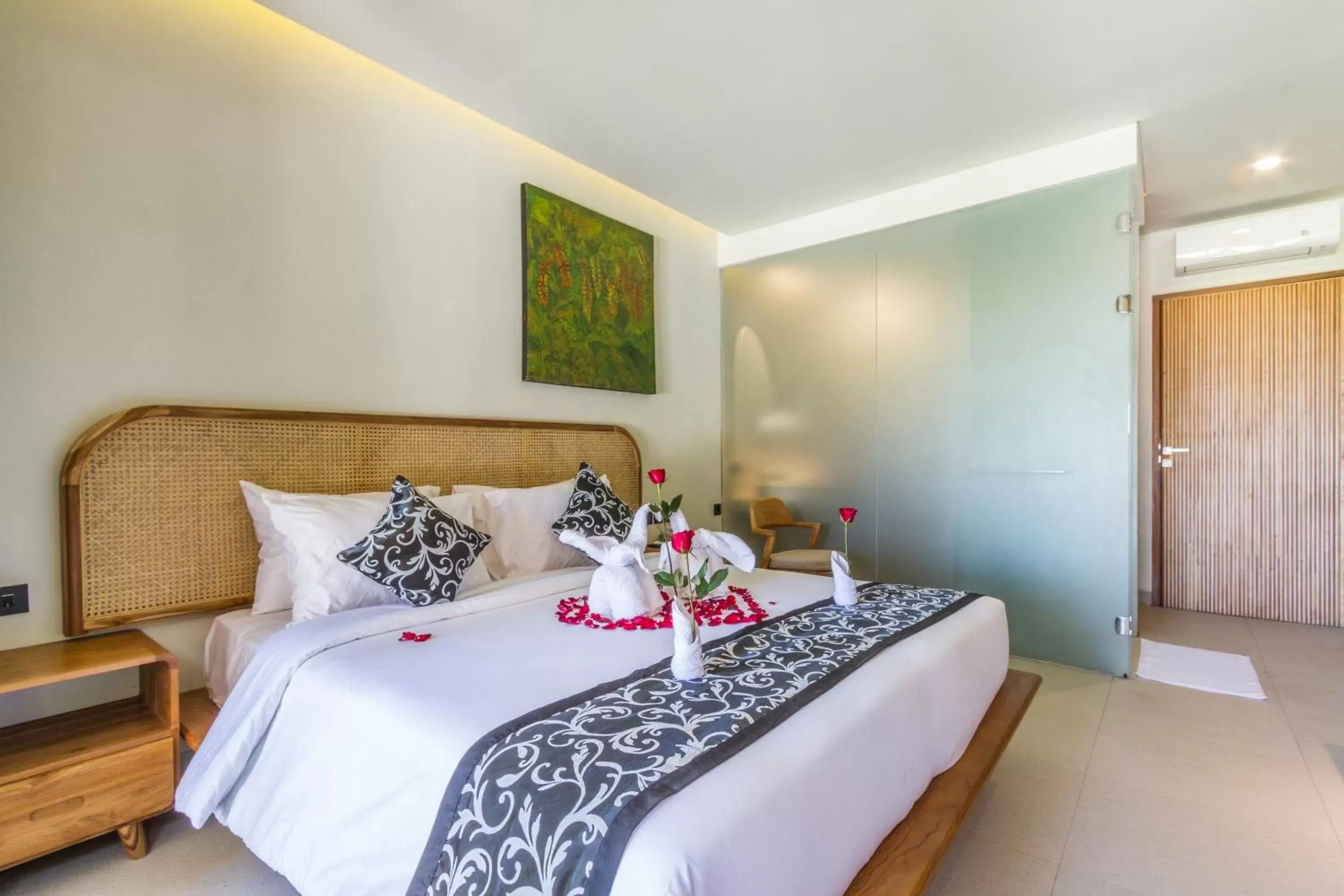 Bed in Kandarpa Ubud CHSE Certified