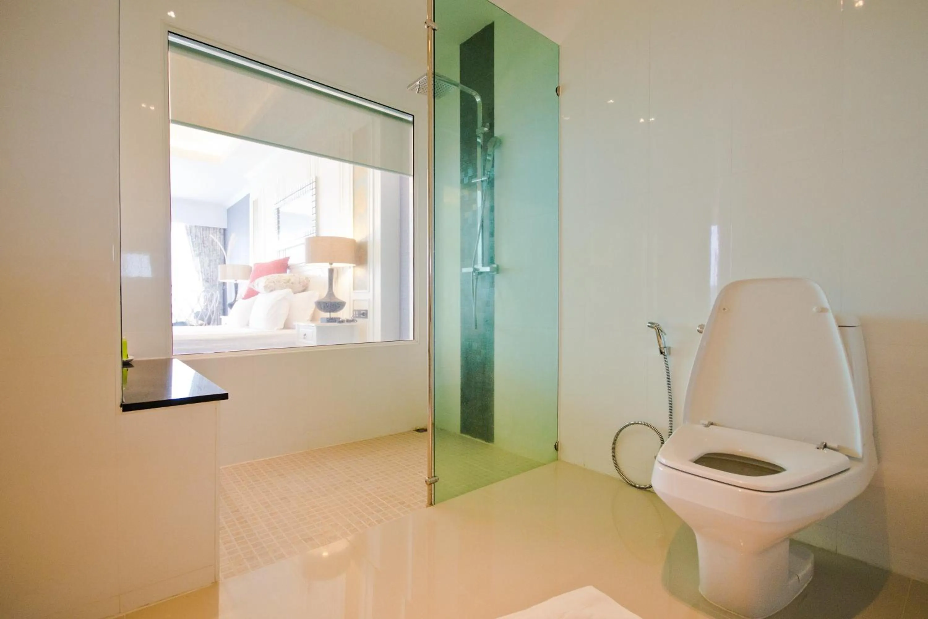 Bathroom in The Par Phuket SHA Plus