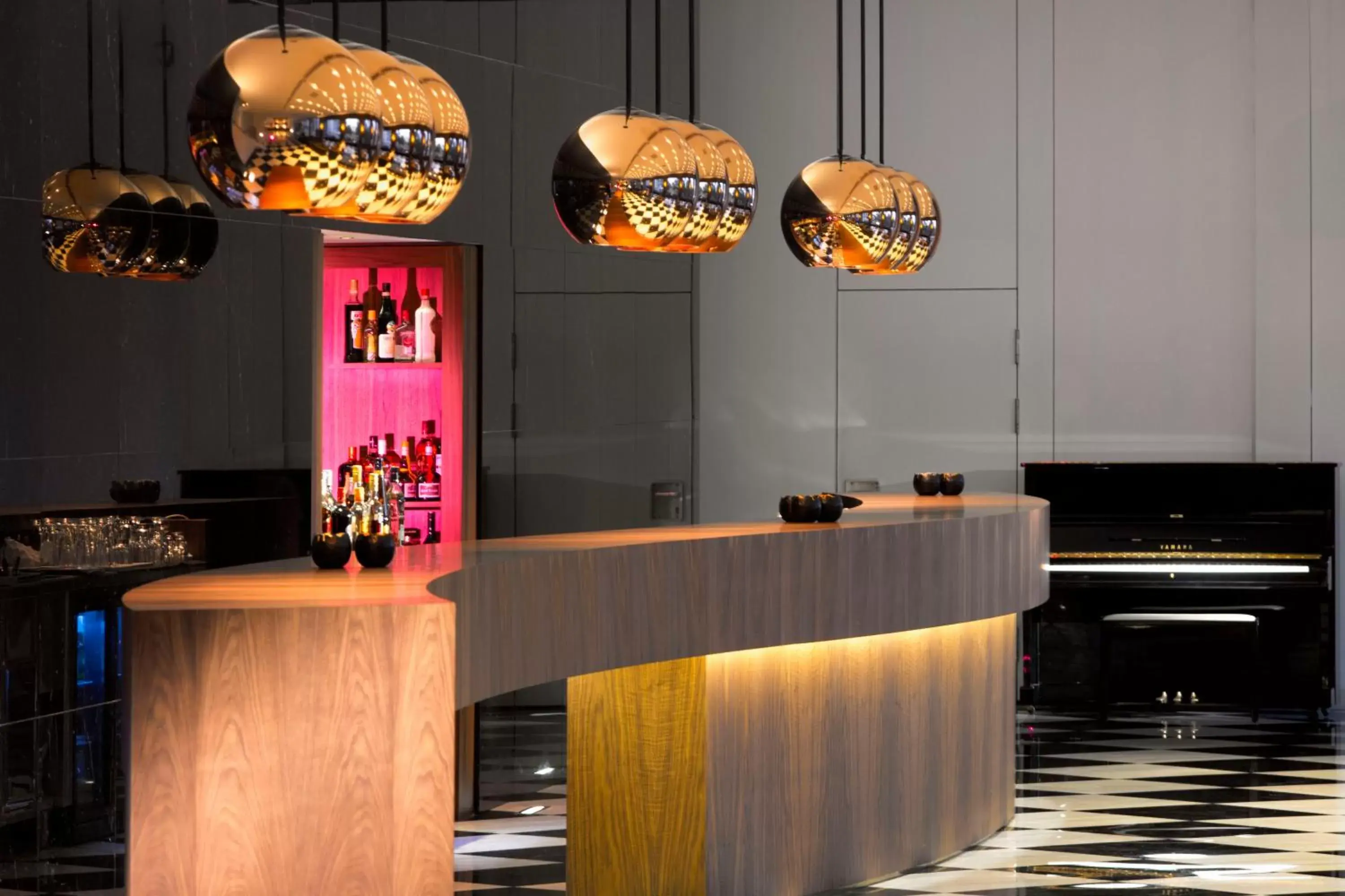 Lounge or bar, Lobby/Reception in Aquila Atlantis Hotel