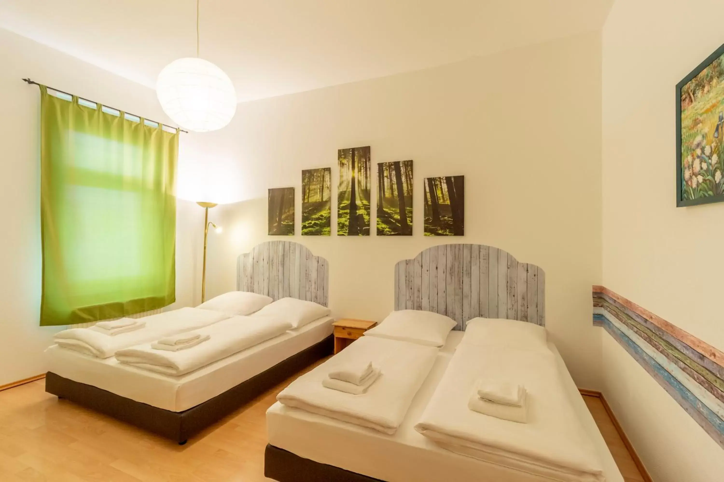 Bed in Hotel Markgraf Leipzig Bed in Hotel Markgraf Leipzig