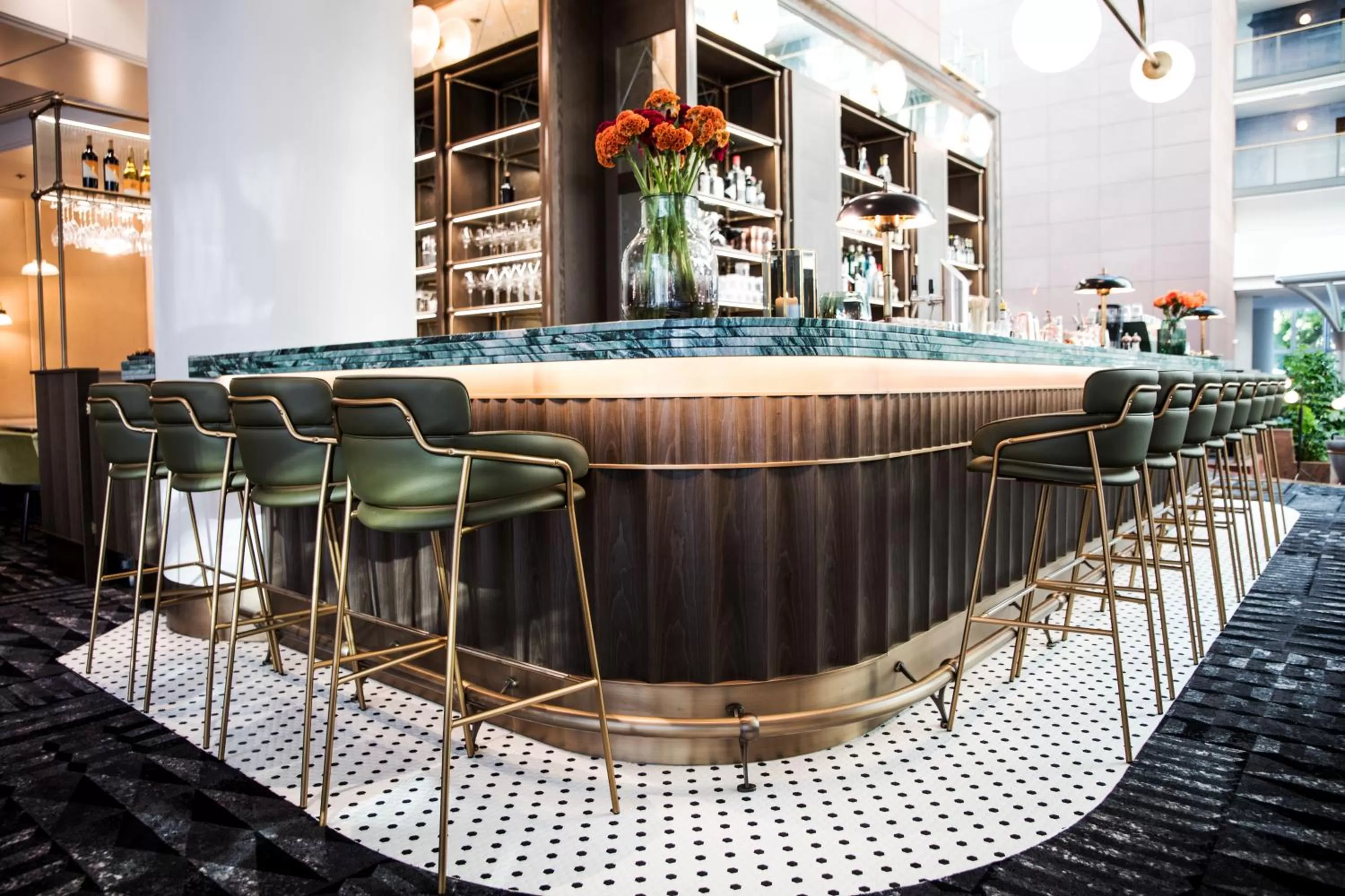 Restaurant/places to eat in Hilton Frankfurt City Centre