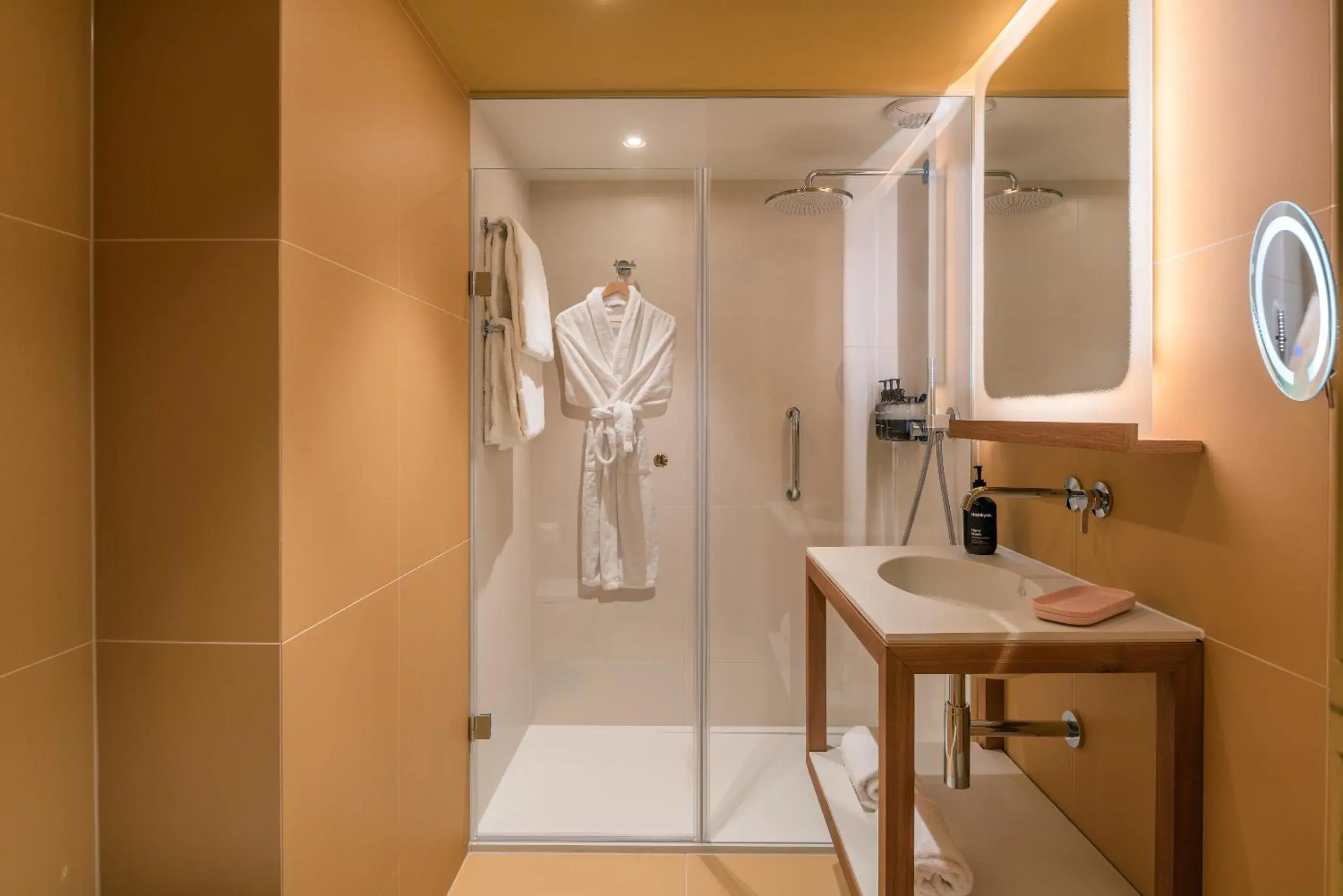 Shower, Bathroom in Canopy by Hilton Cannes