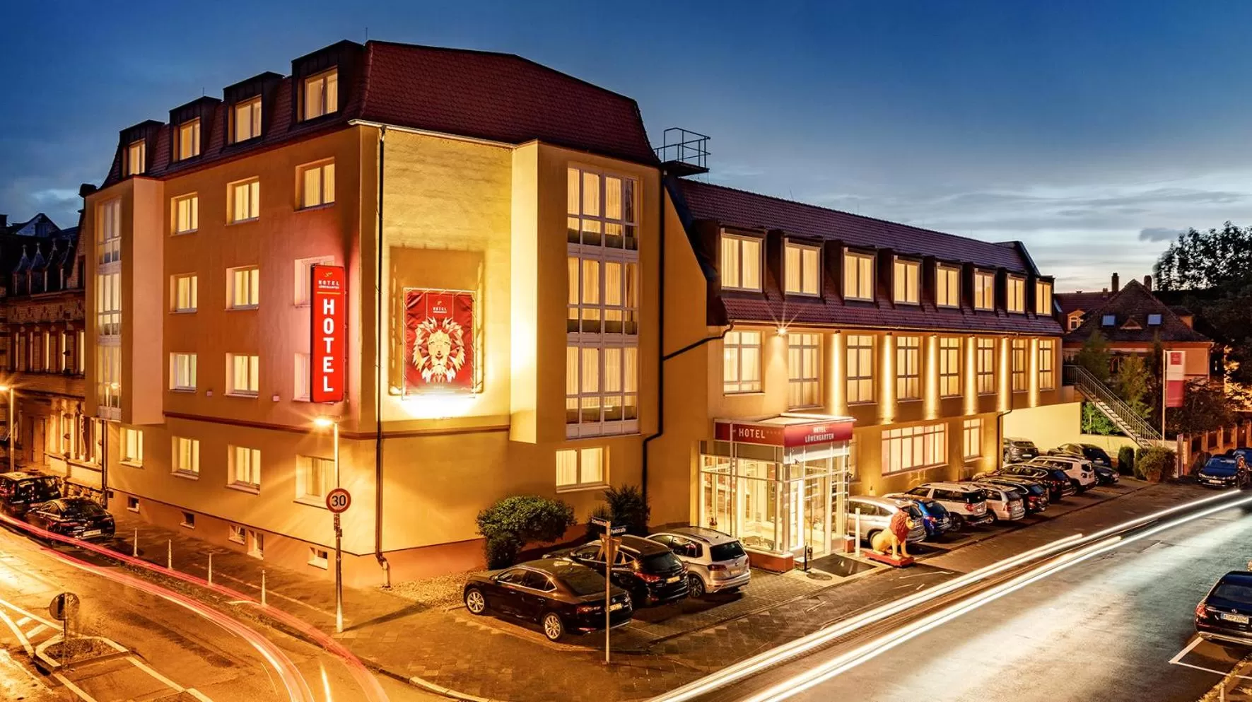 Property building in Hotel Löwengarten