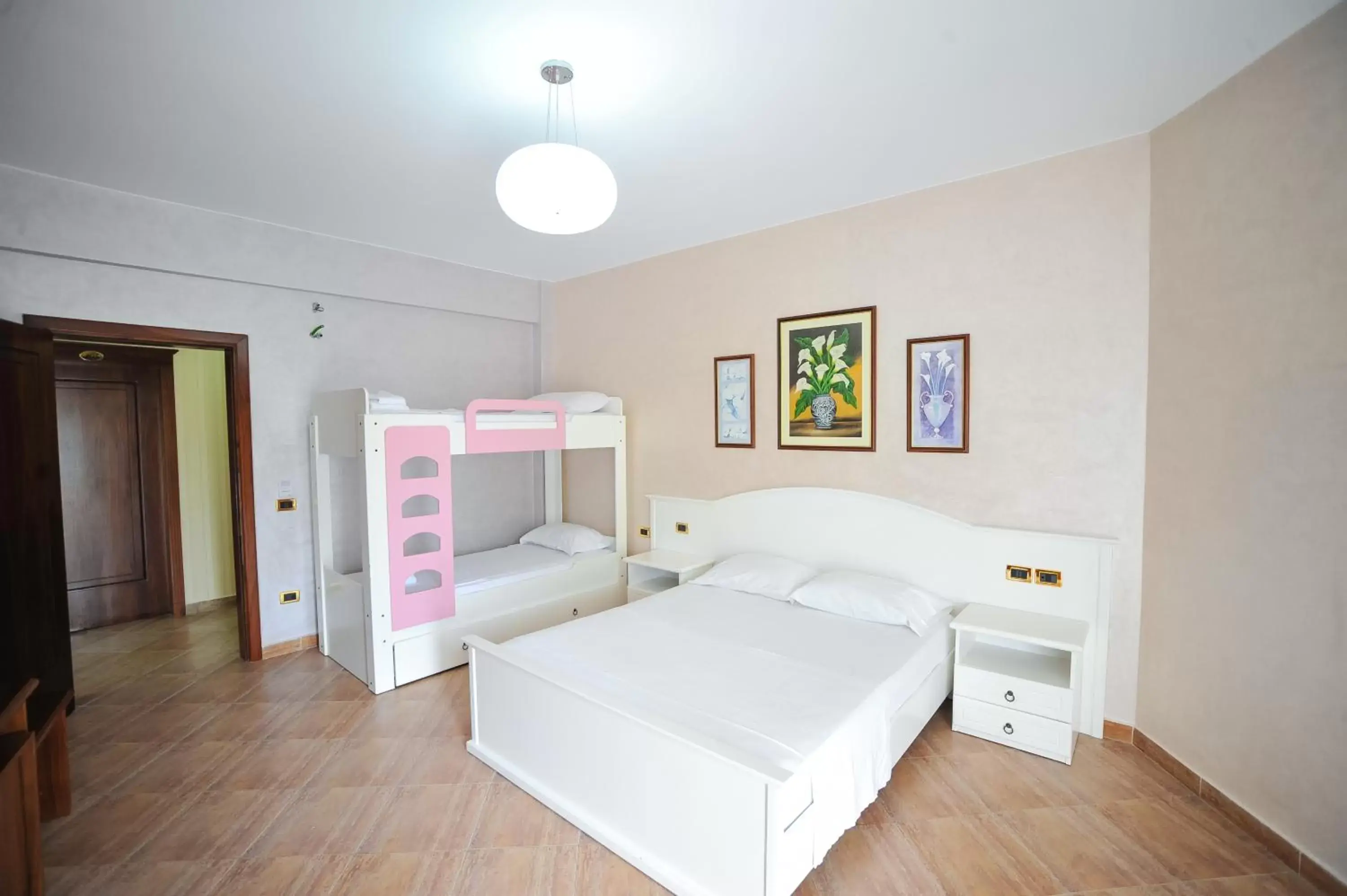 View (from property/room), Bed in Iliria Internacional Hotel View (from property/room), Bed in Iliria Internacional Hotel