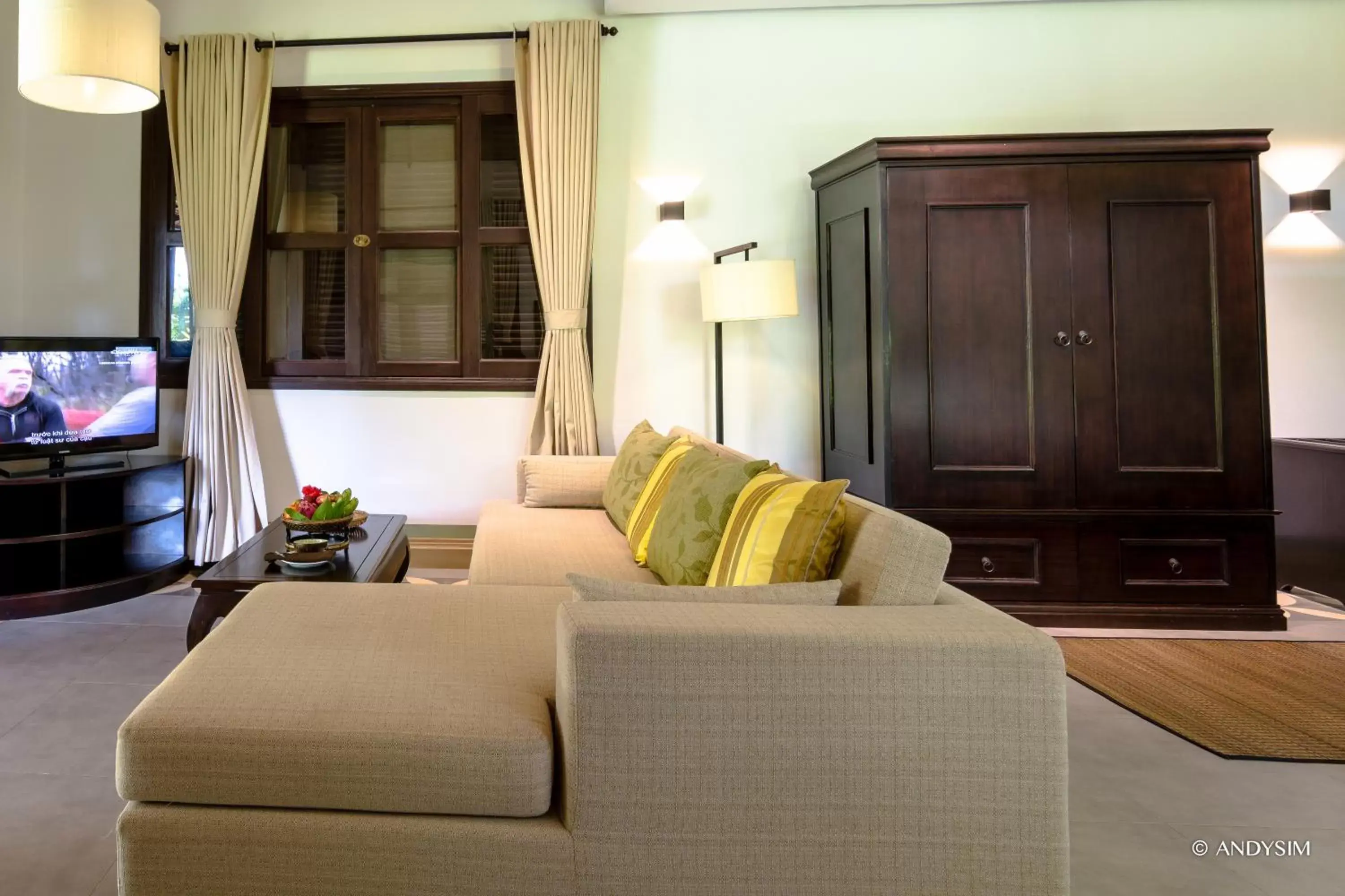 Living room, Seating Area in Samanea Beach Resort & Spa