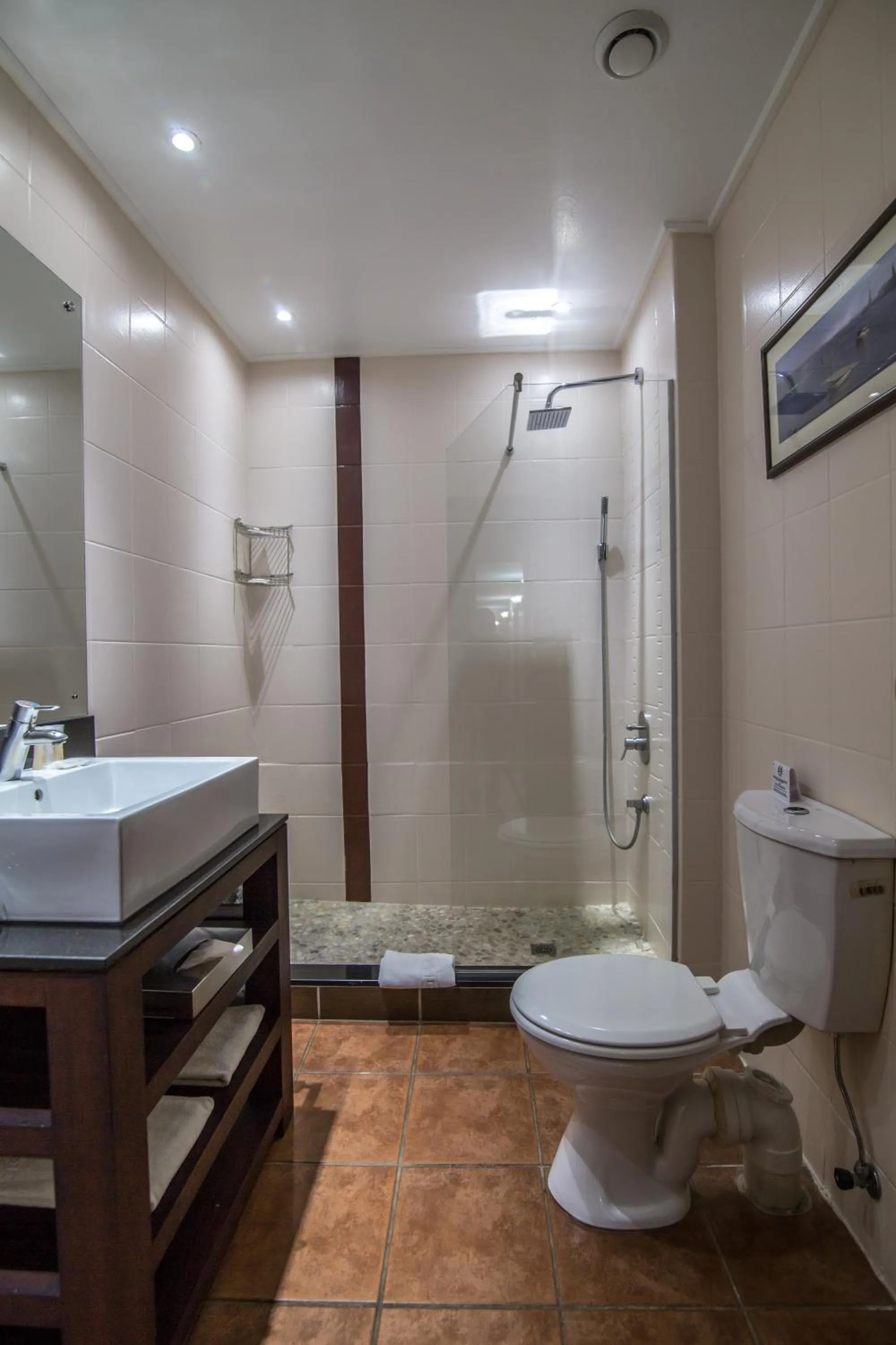 Shower in Hotel Cardoso