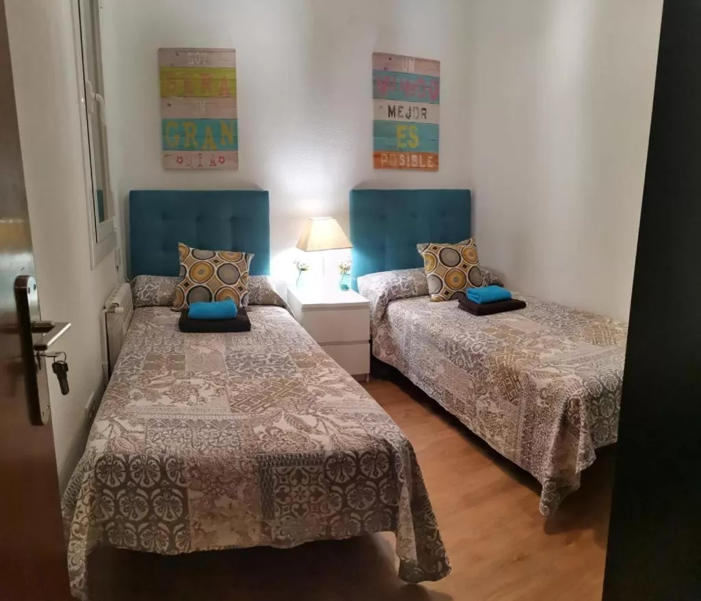 Bed in Valencia habitaciones