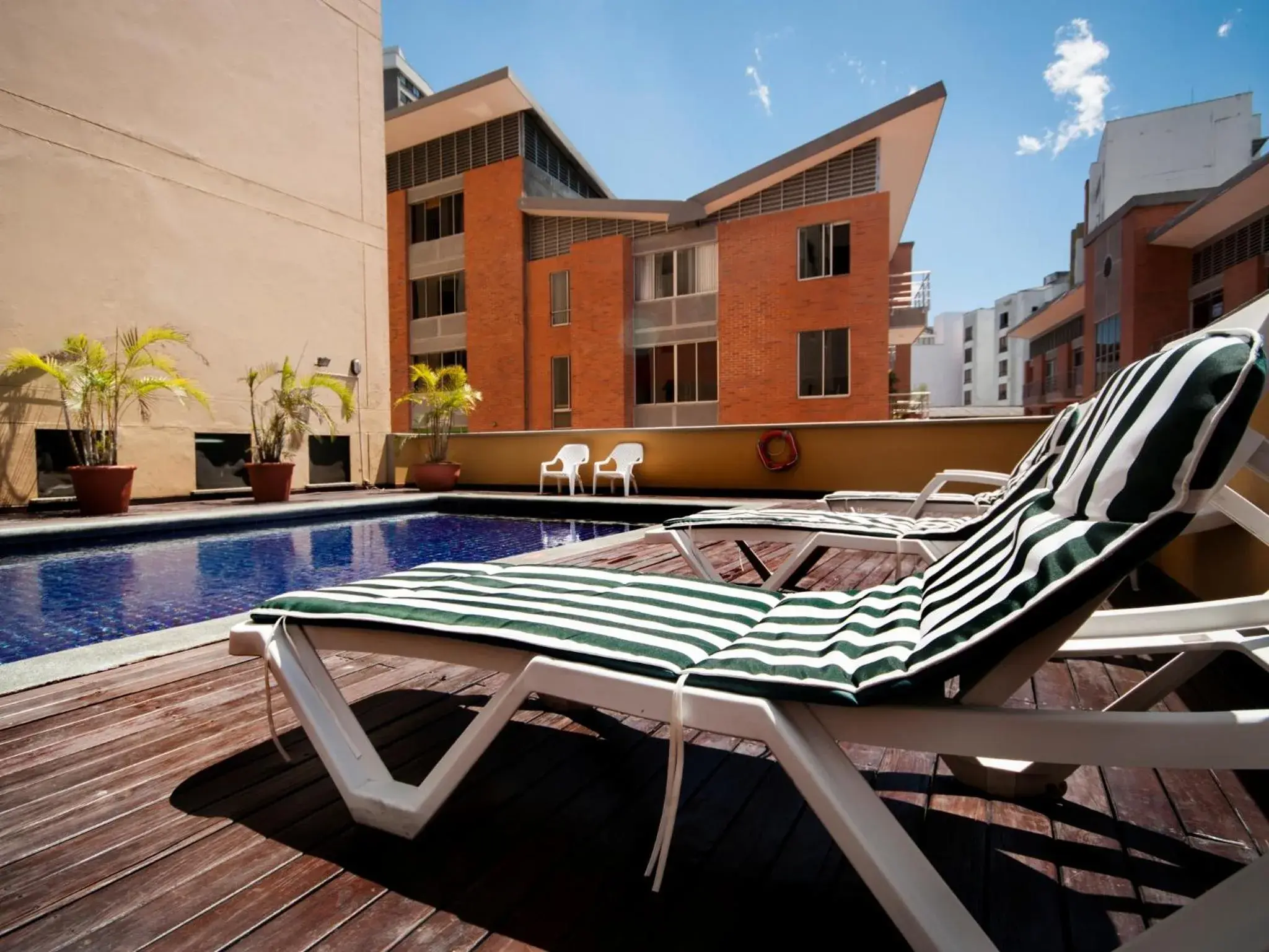 Swimming pool, Patio/Outdoor Area in Armenia Hotel