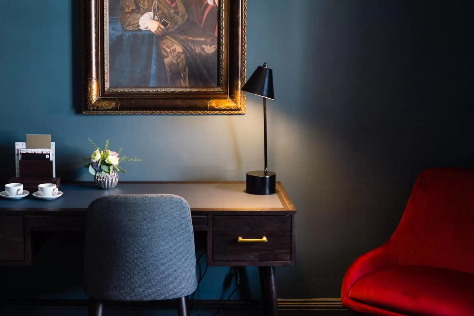 Seating area in Avon Gorge by Hotel du Vin