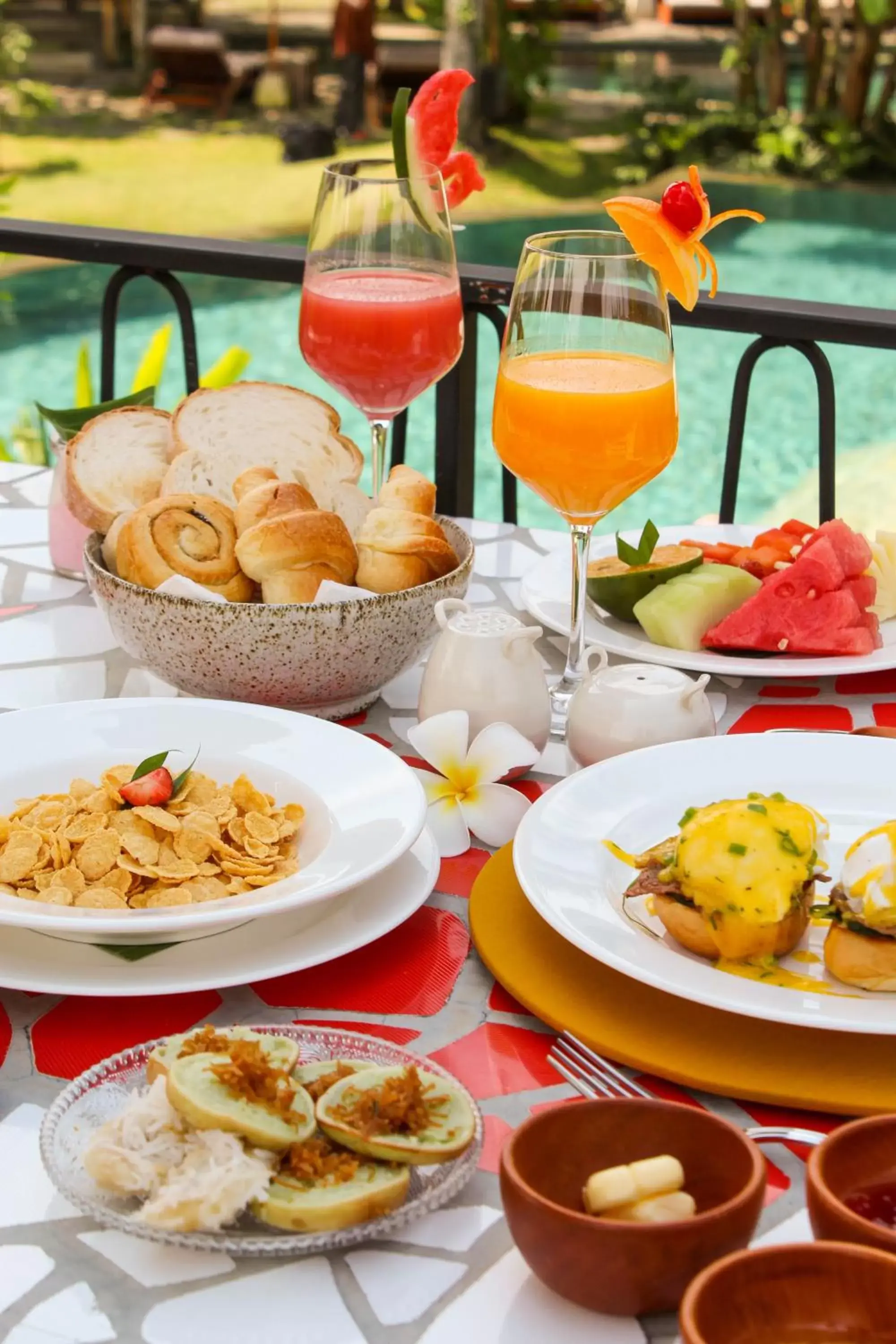 American breakfast, Breakfast in Alaya Resort Ubud