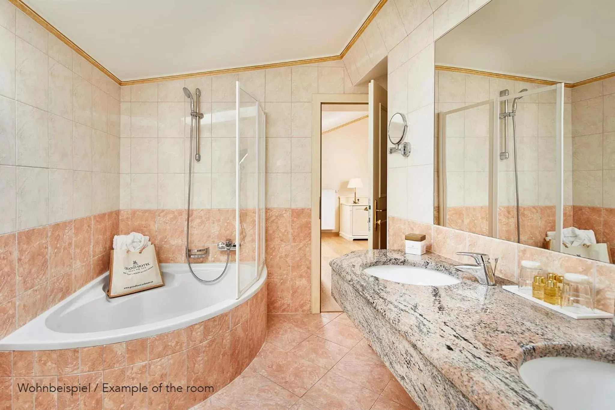 Bathroom in Grand Hotel Zell am See