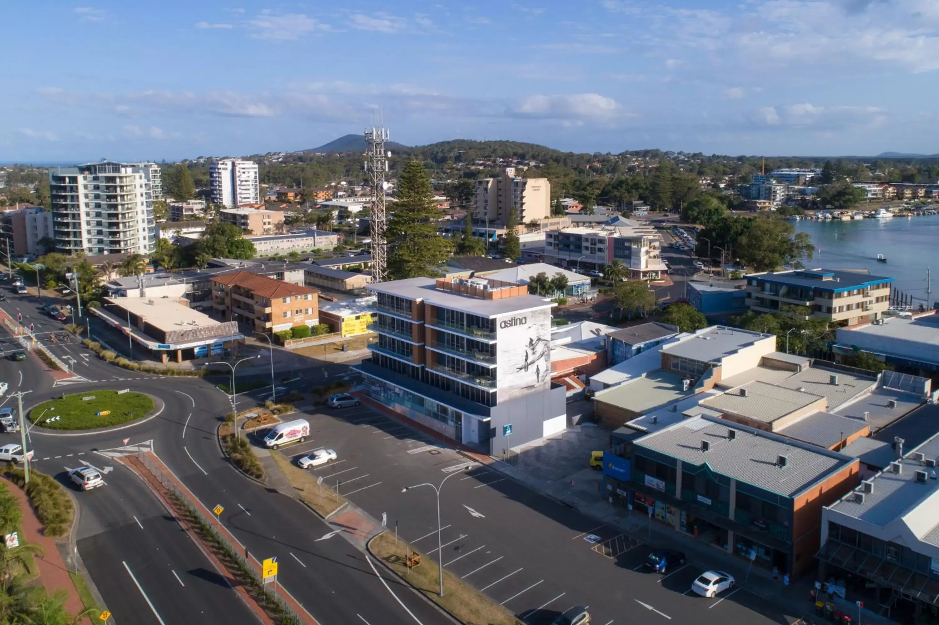 Property building, Bird's-eye View in Astina Suites, Forster