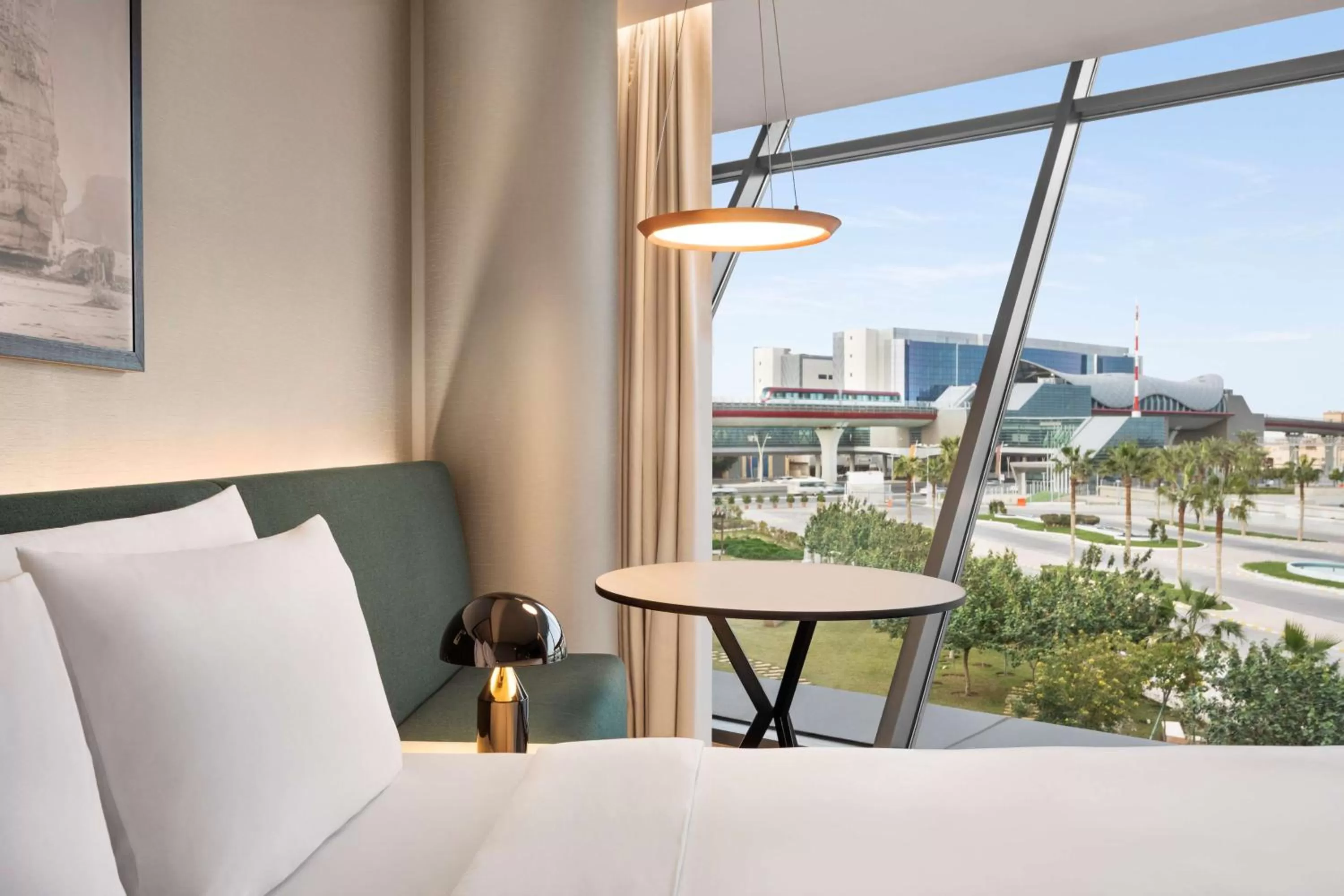 Photo of the whole room, Bed in Radisson Blu Hotel Riyadh Convention and Exhibition Center