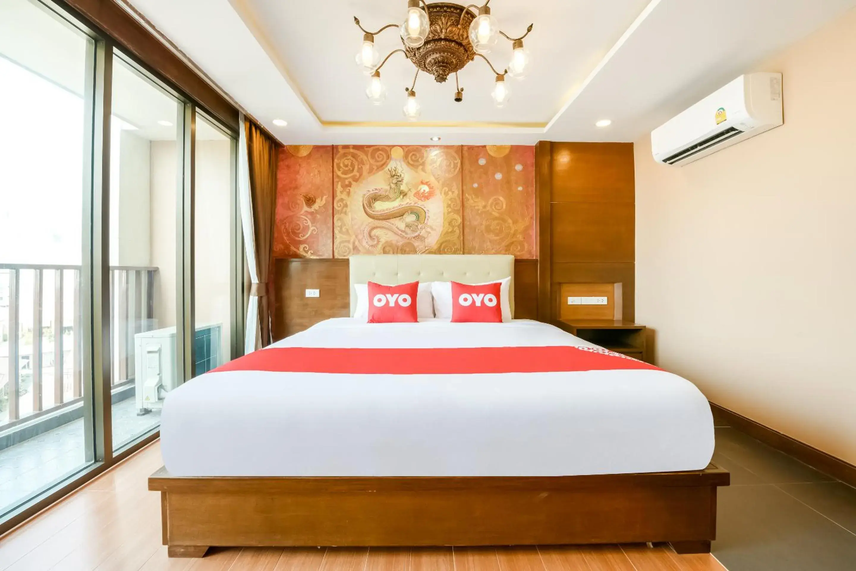 Bedroom, Bed in Super OYO 458 Nakorn Siam Boutique