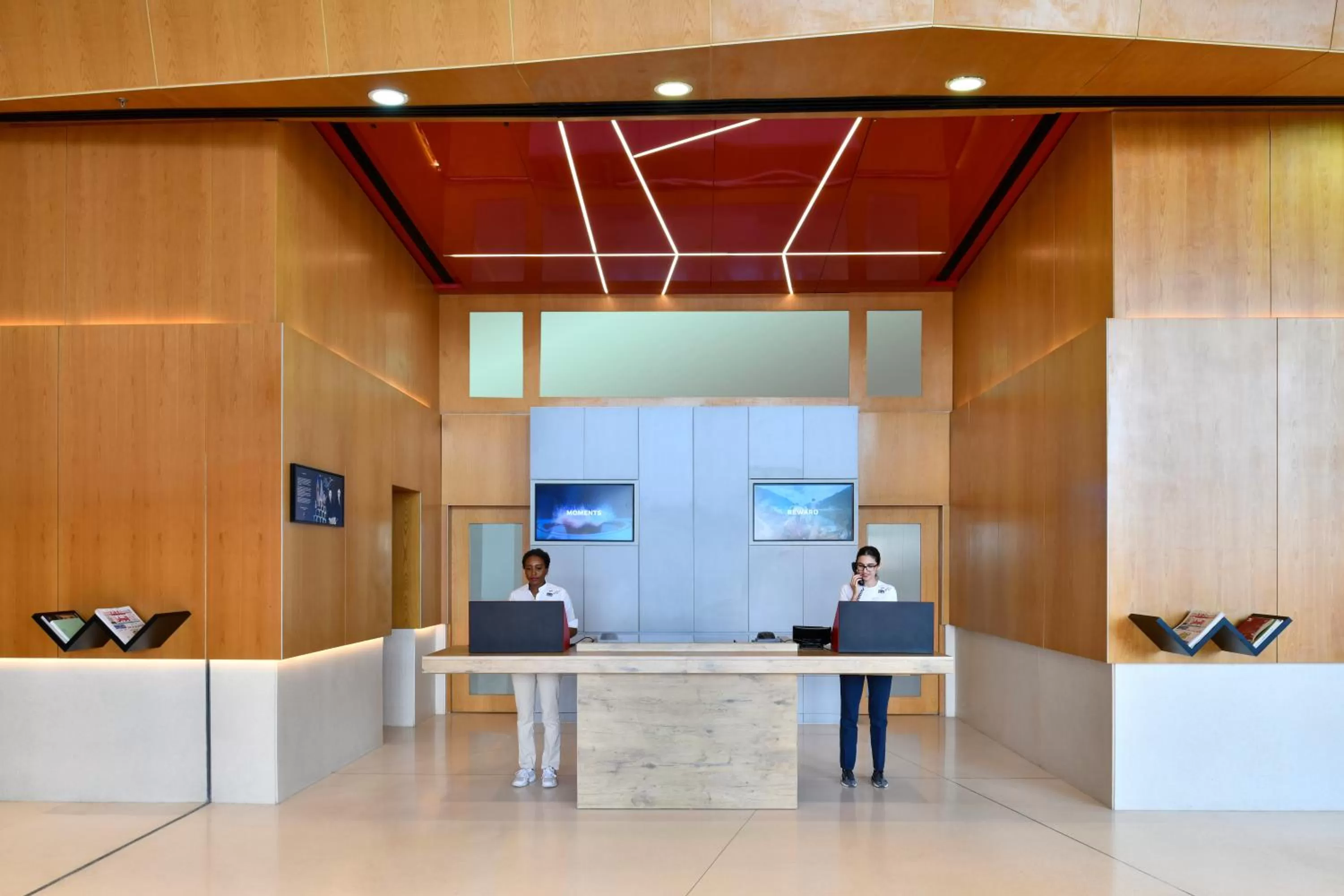 Lobby or reception in ibis Doha