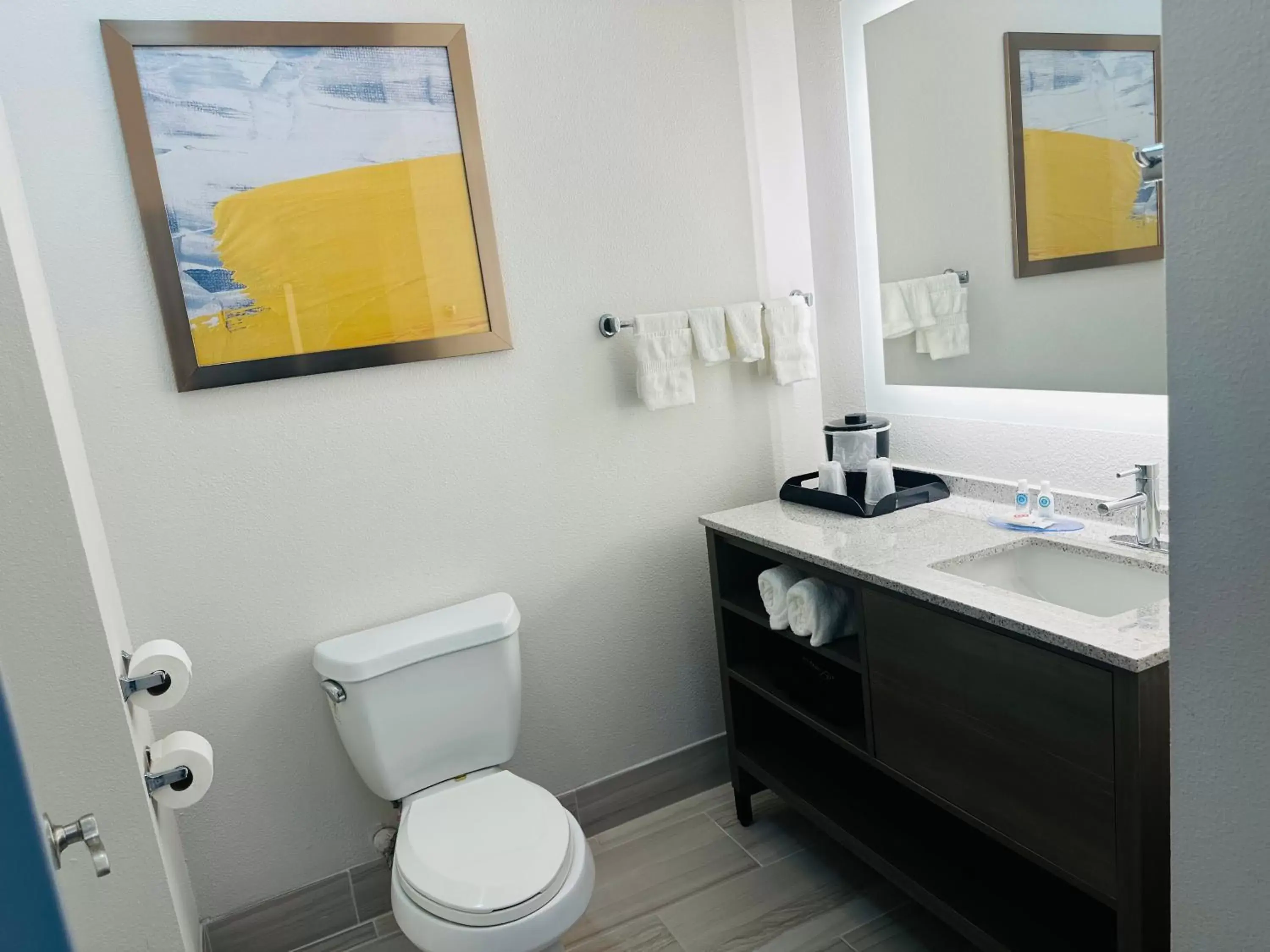 Toilet, Bathroom in Comfort Inn & Suites Wylie