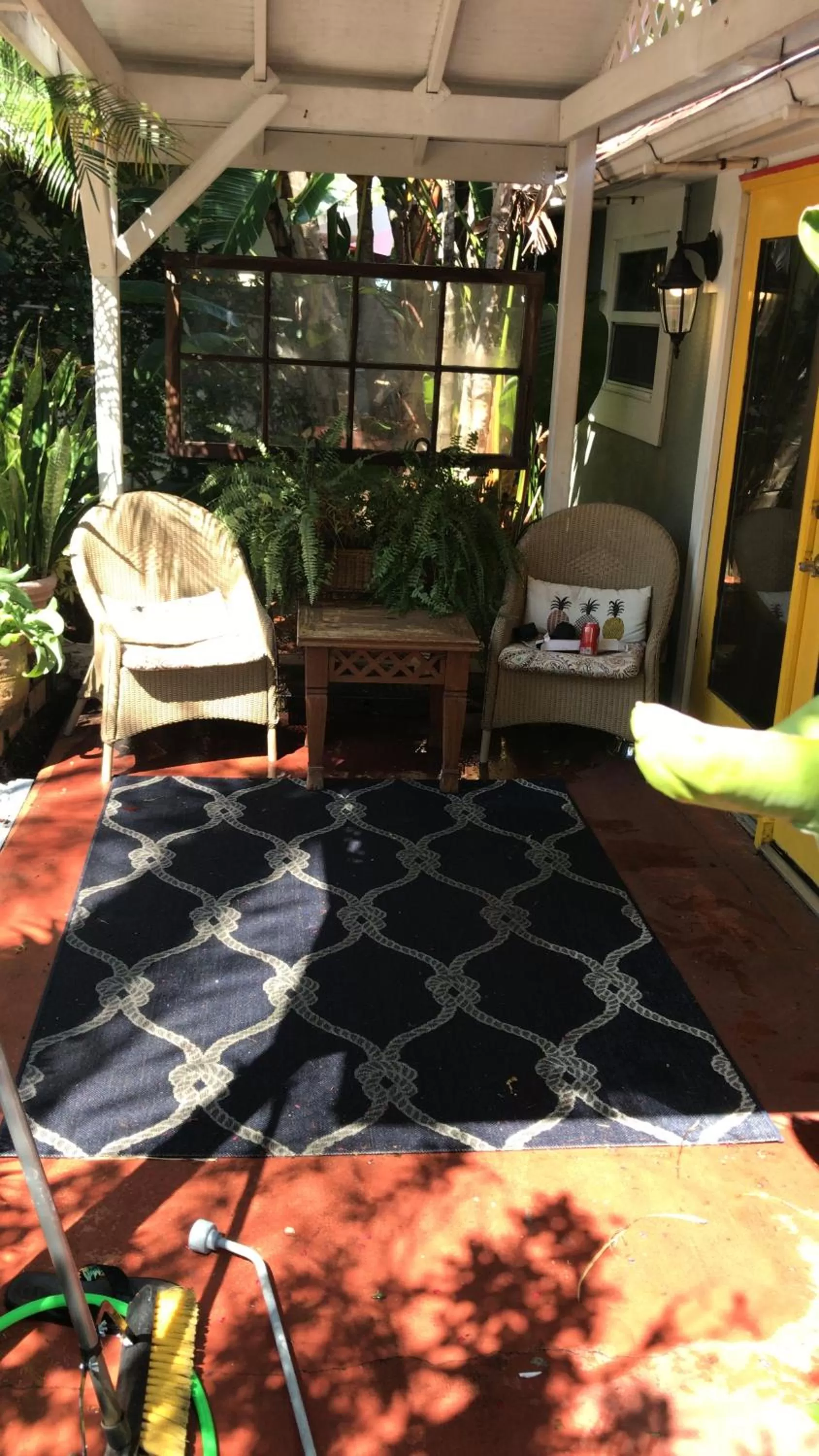 Patio in Sea Breeze Manor Inn