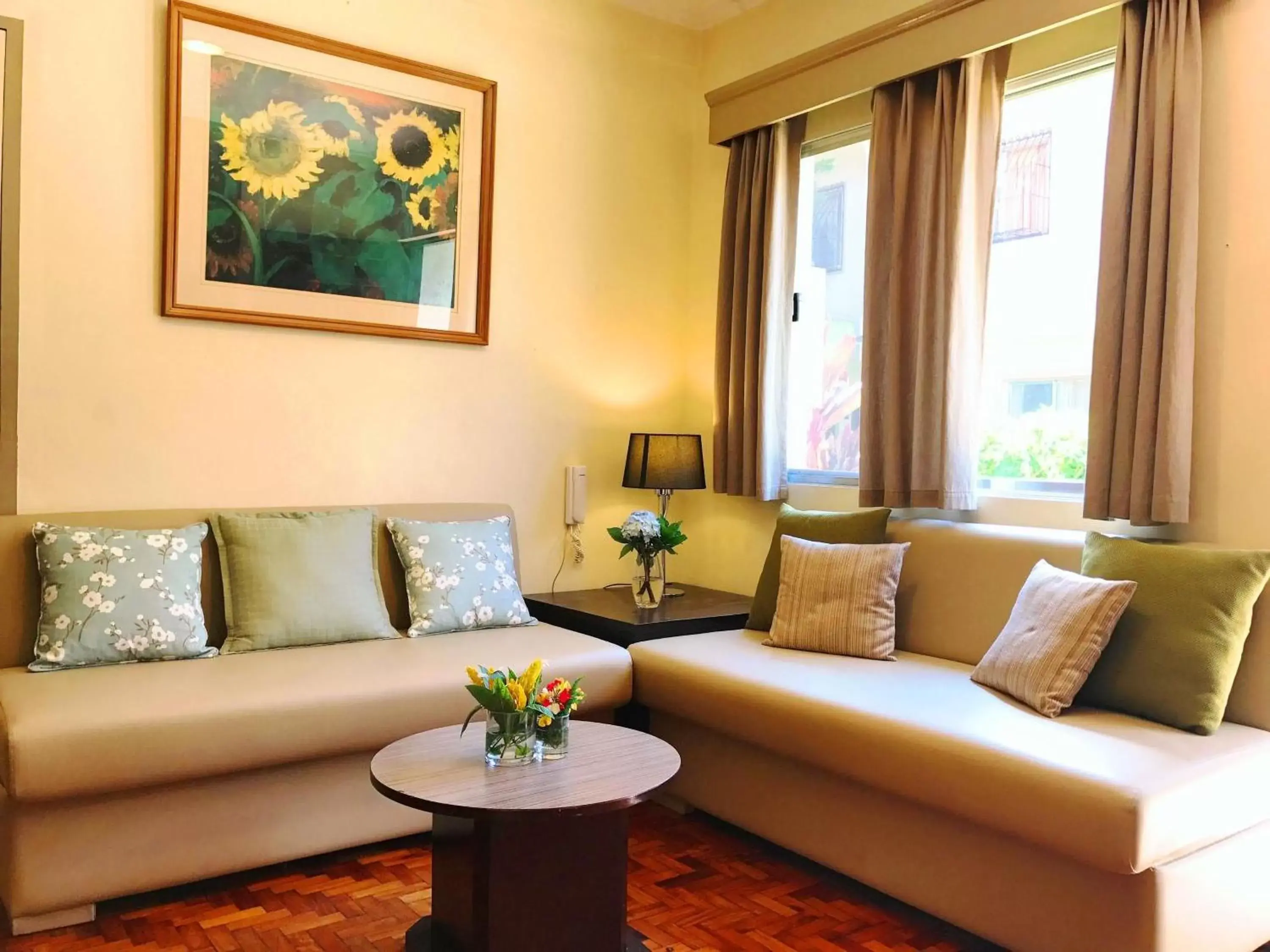 Living room, Seating Area in Baguio Holiday Villas