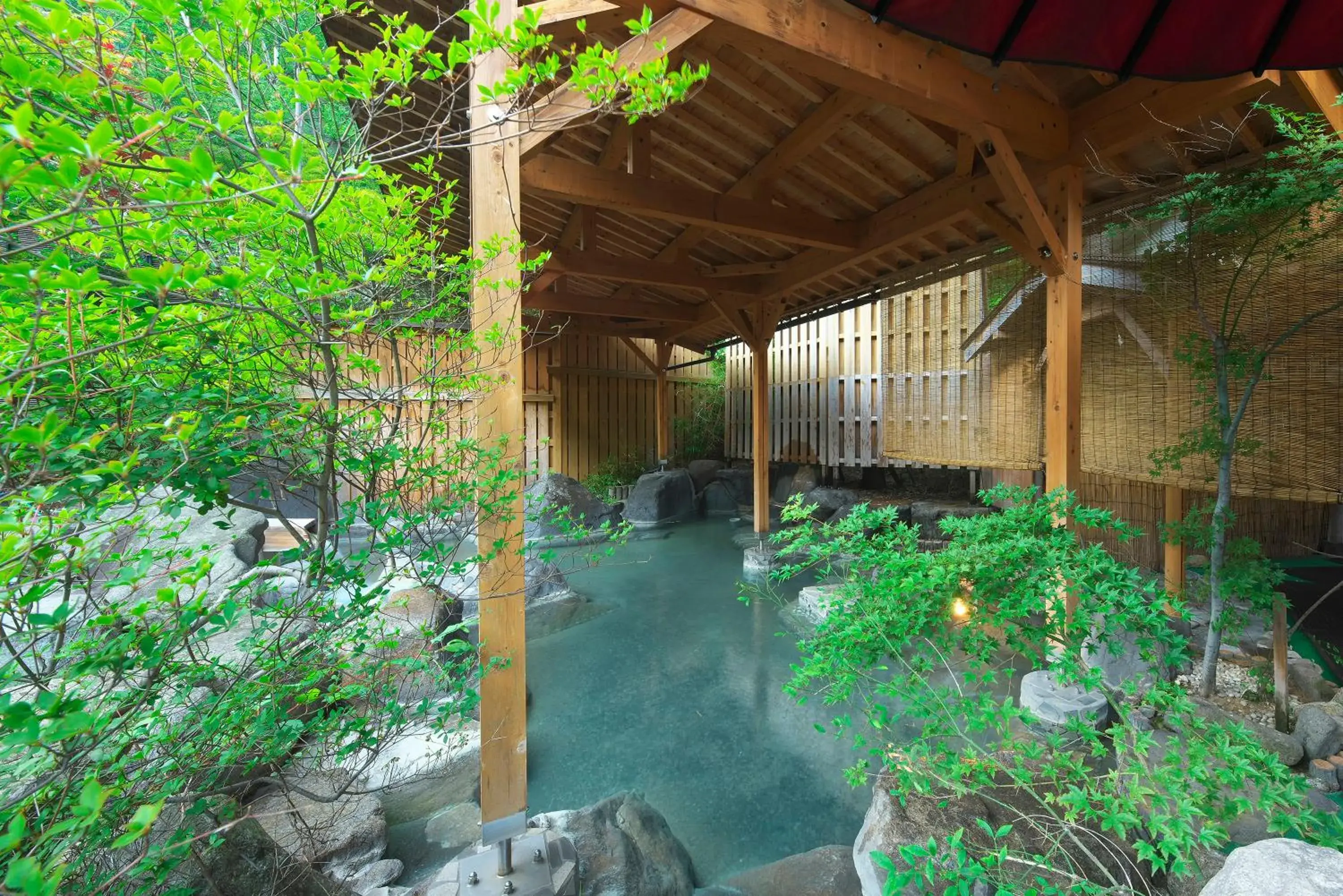 Hot Spring Bath in Hotel Hotaka