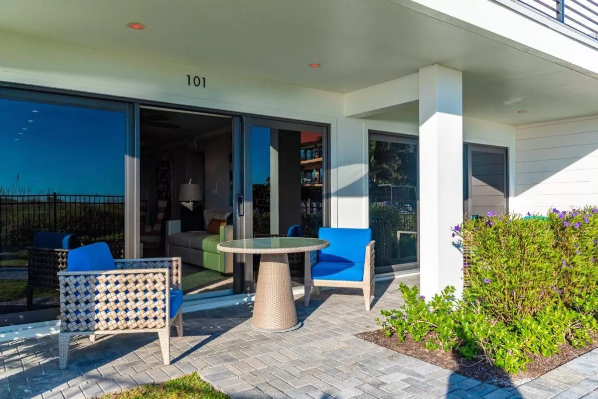 Patio in Anna Maria Beach Resort