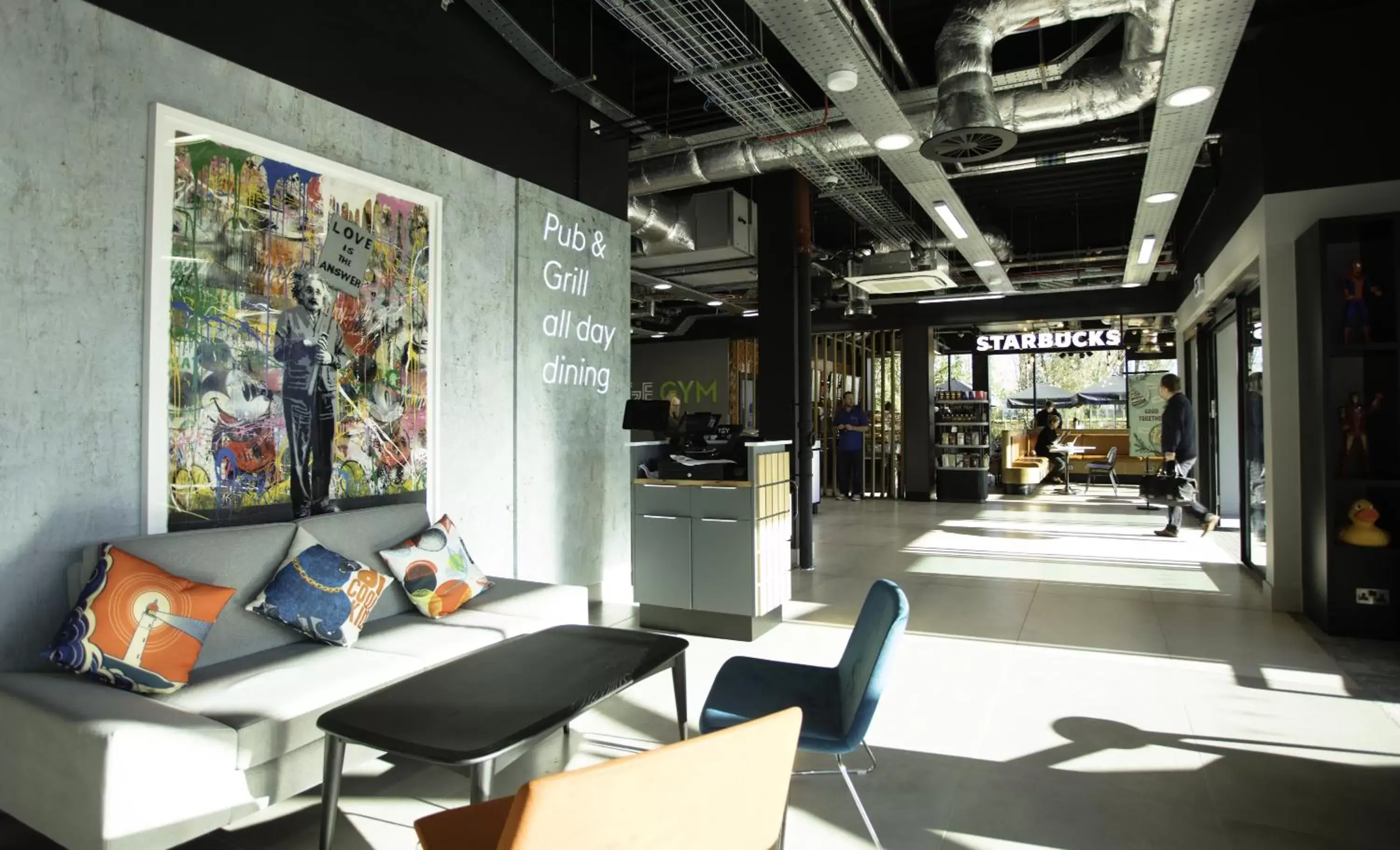 Lobby or reception in Village Hotel Bristol Filton Lobby or reception in Village Hotel Bristol Filton