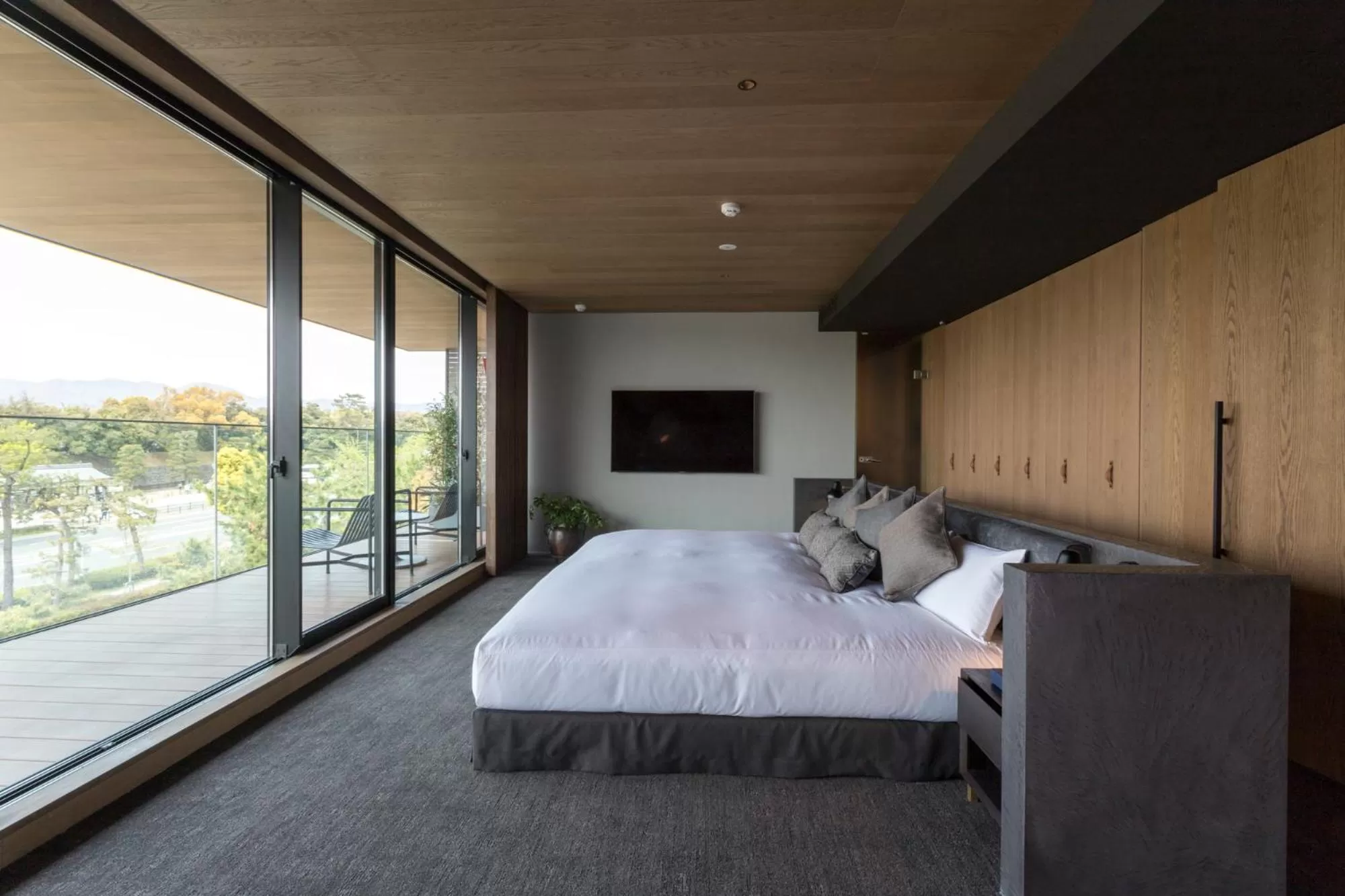 Bed in HOTEL CANATA KYOTO