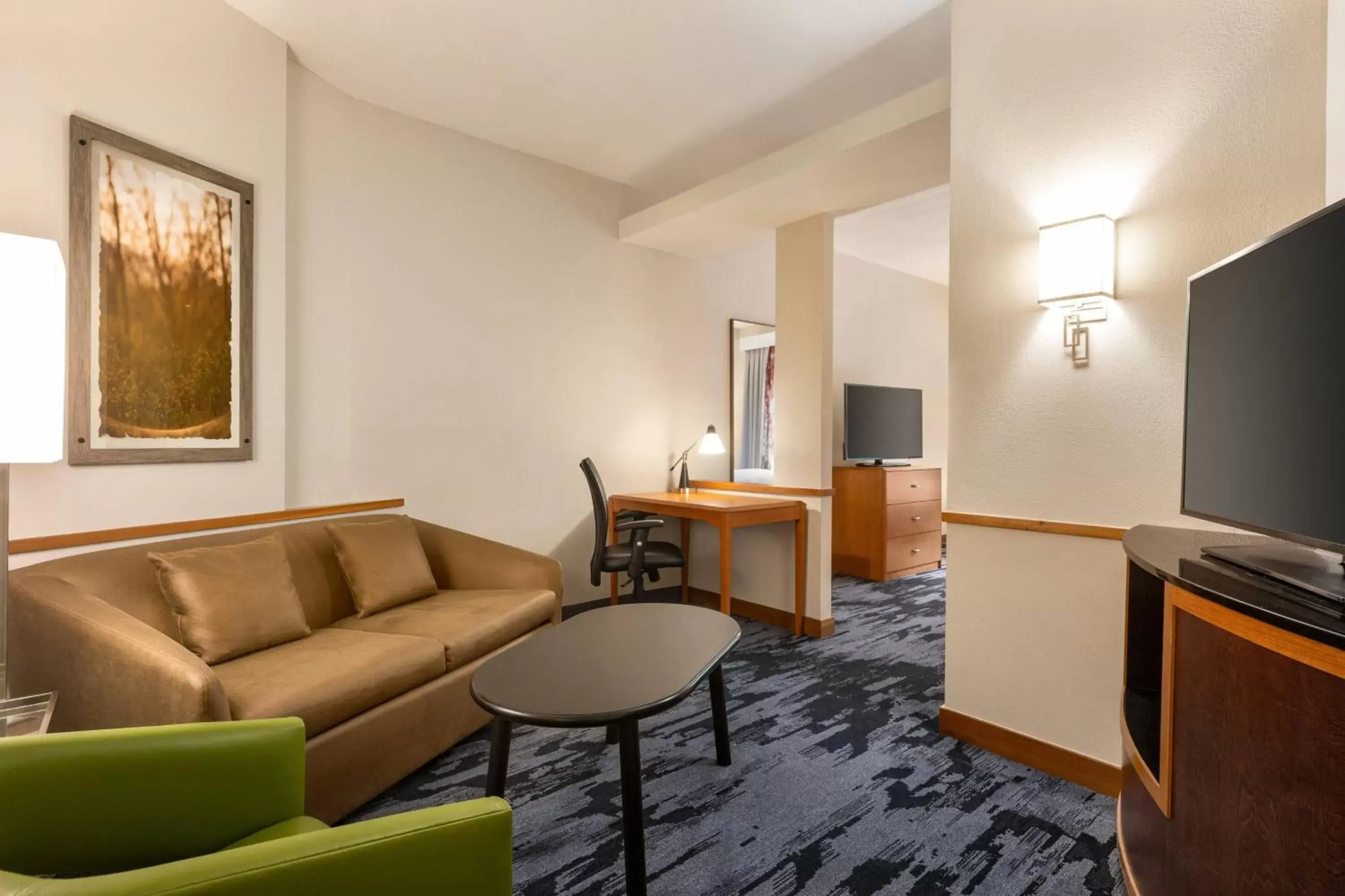 Living room, Seating Area in Fairfield Inn & Suites Jacksonville West/Chaffee Point