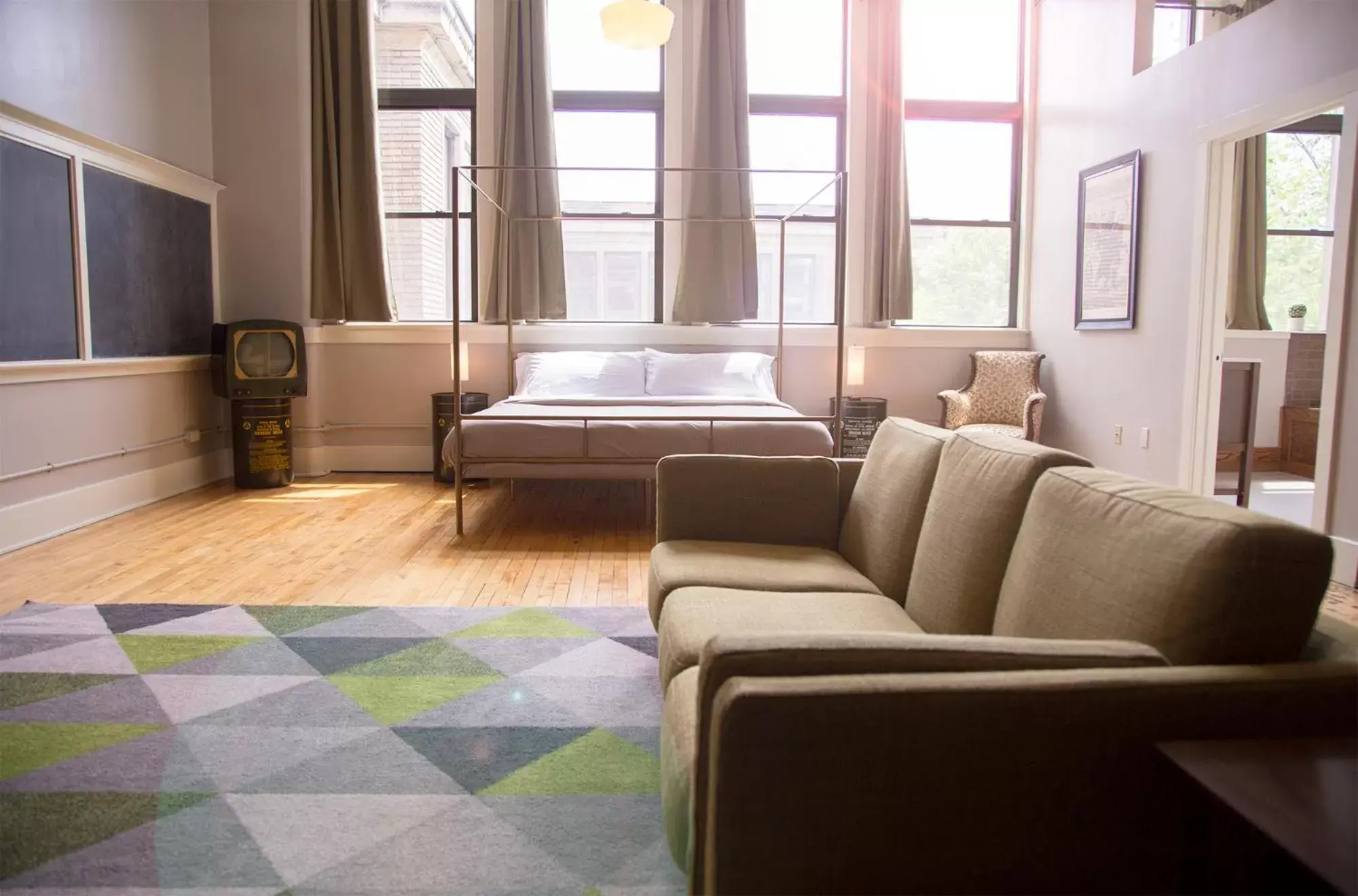 Seating Area in School 31 Lofts