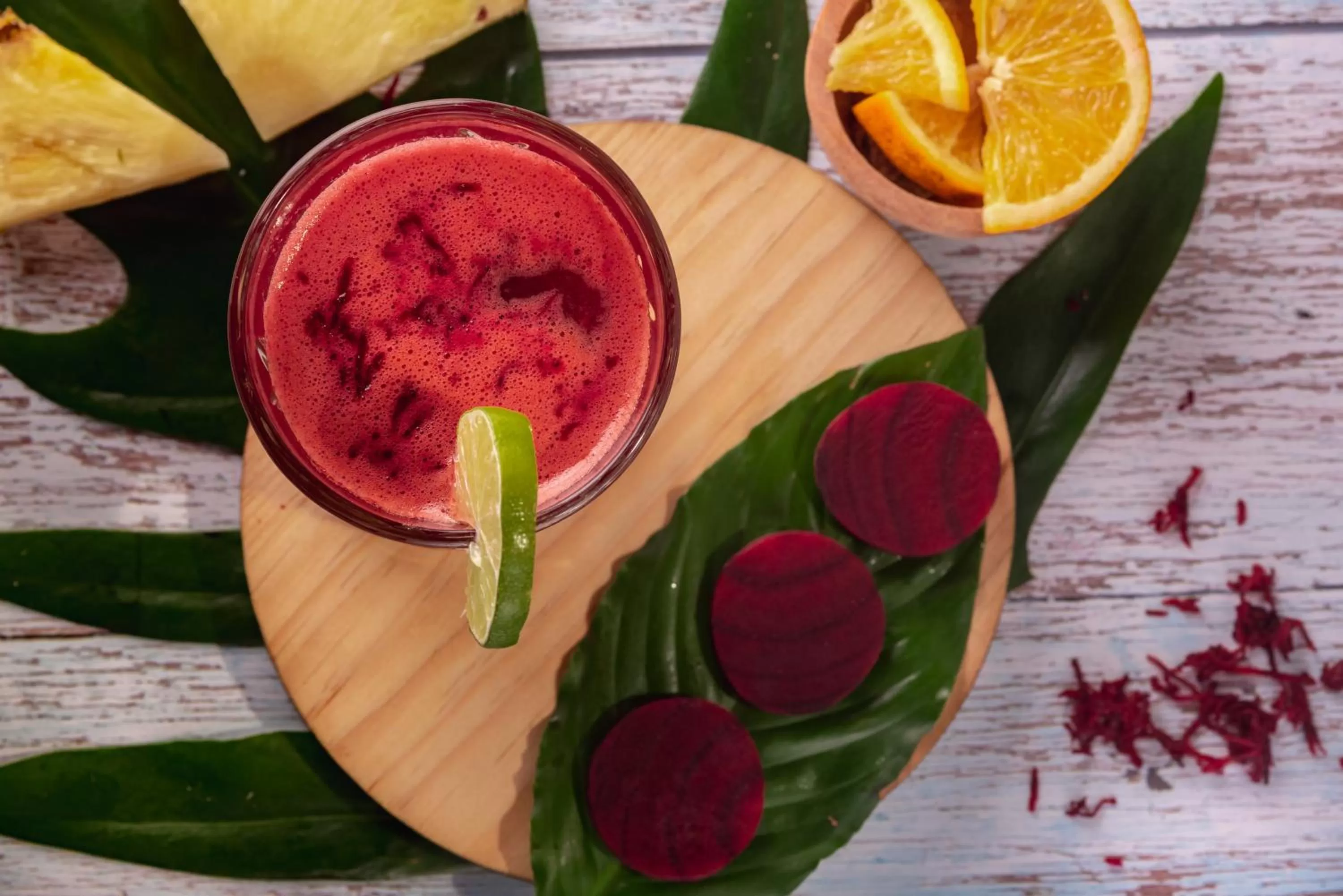 Drinks, Food in Hotel B Cozumel