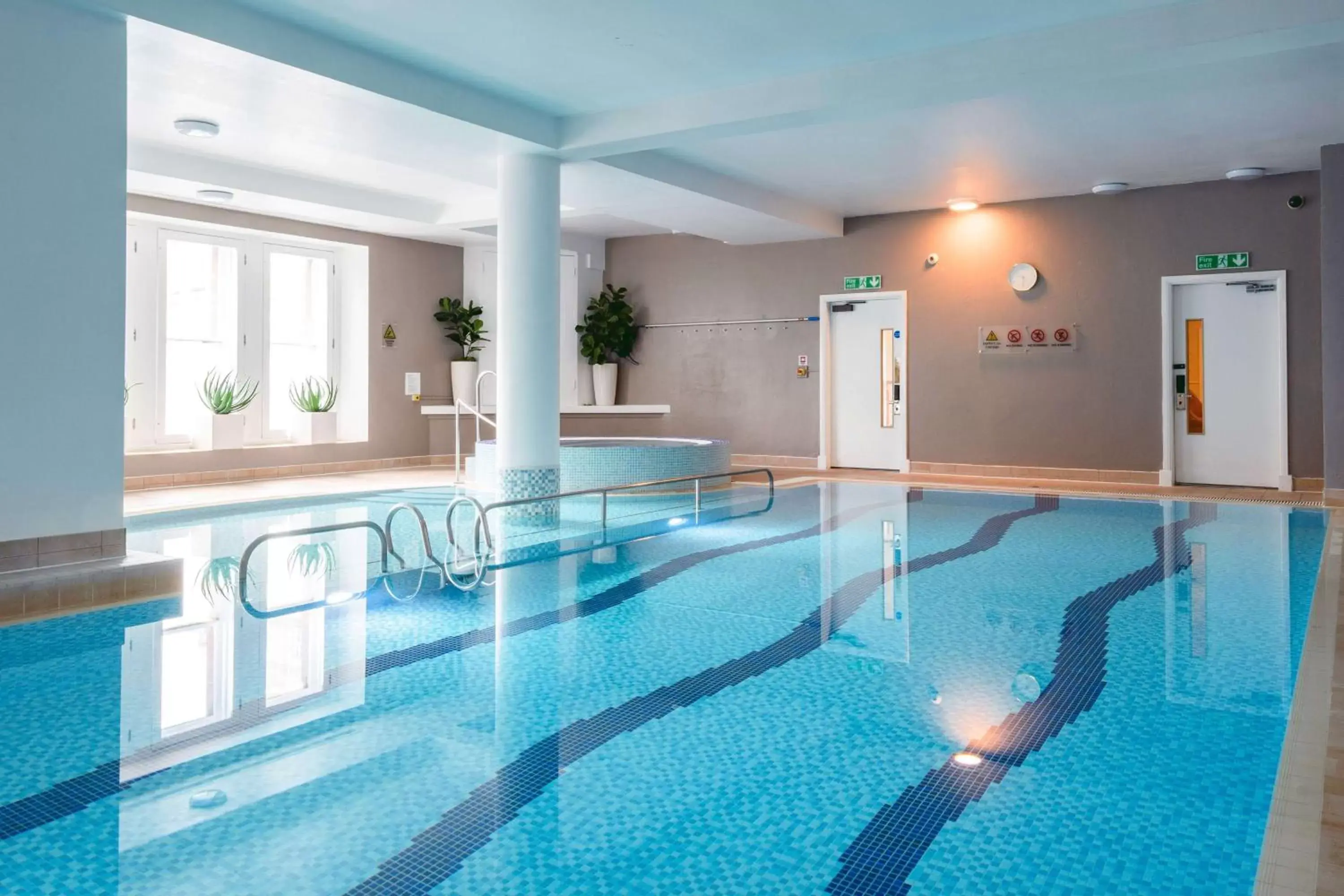 Pool view, Swimming Pool in Waldorf Astoria Edinburgh - The Caledonian