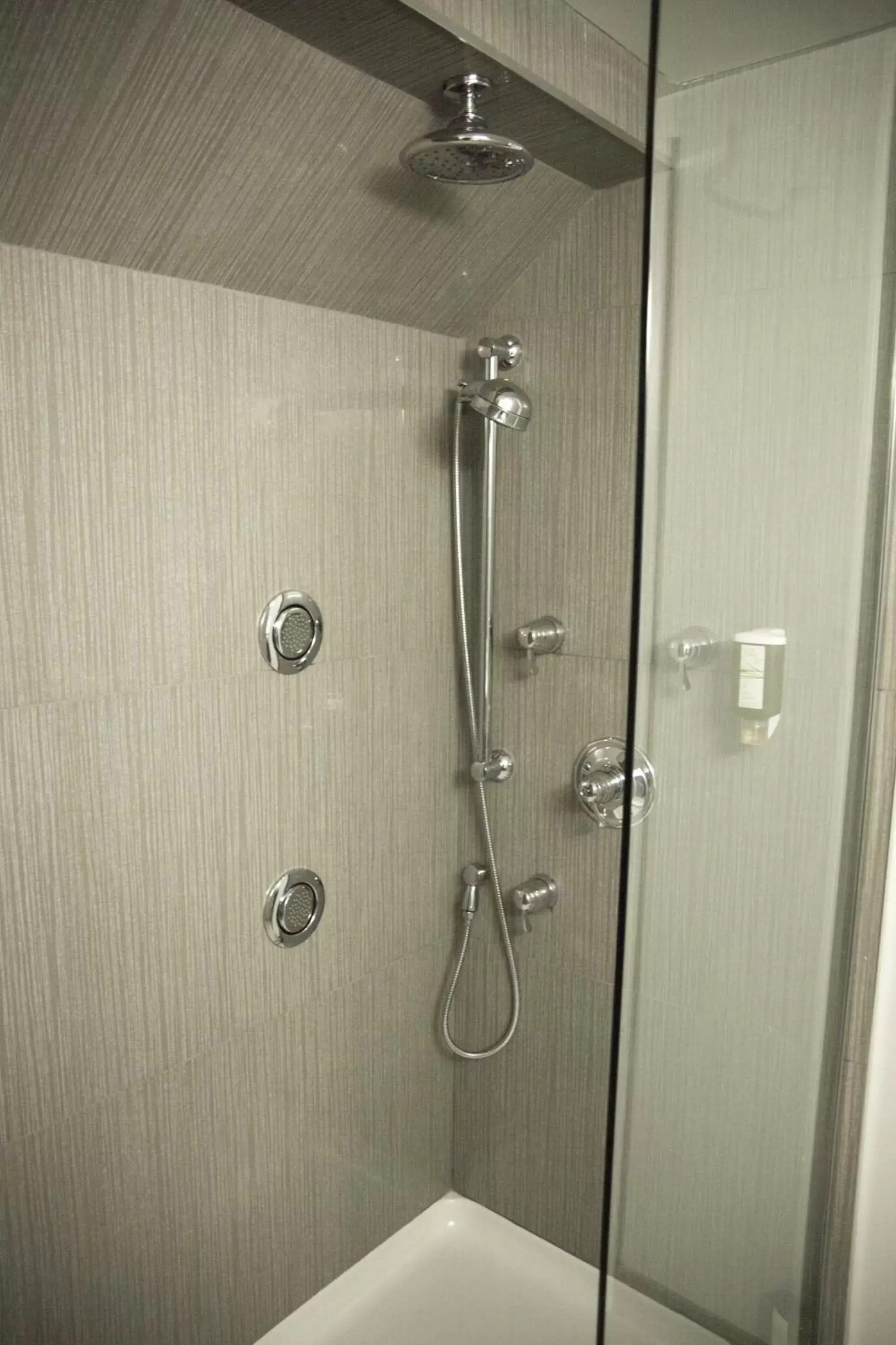 Shower, Bathroom in Admiral Inn Mississauga