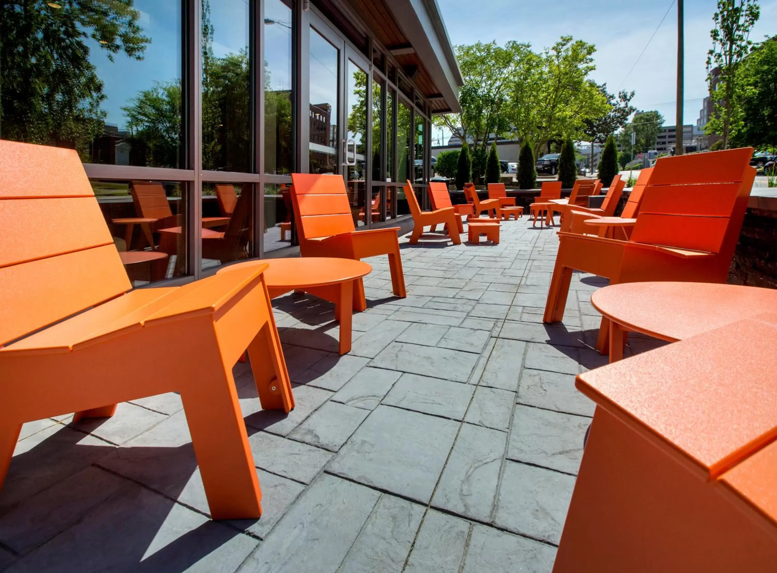 Patio, Restaurant/Places to Eat in Hayes Street Hotel Nashville