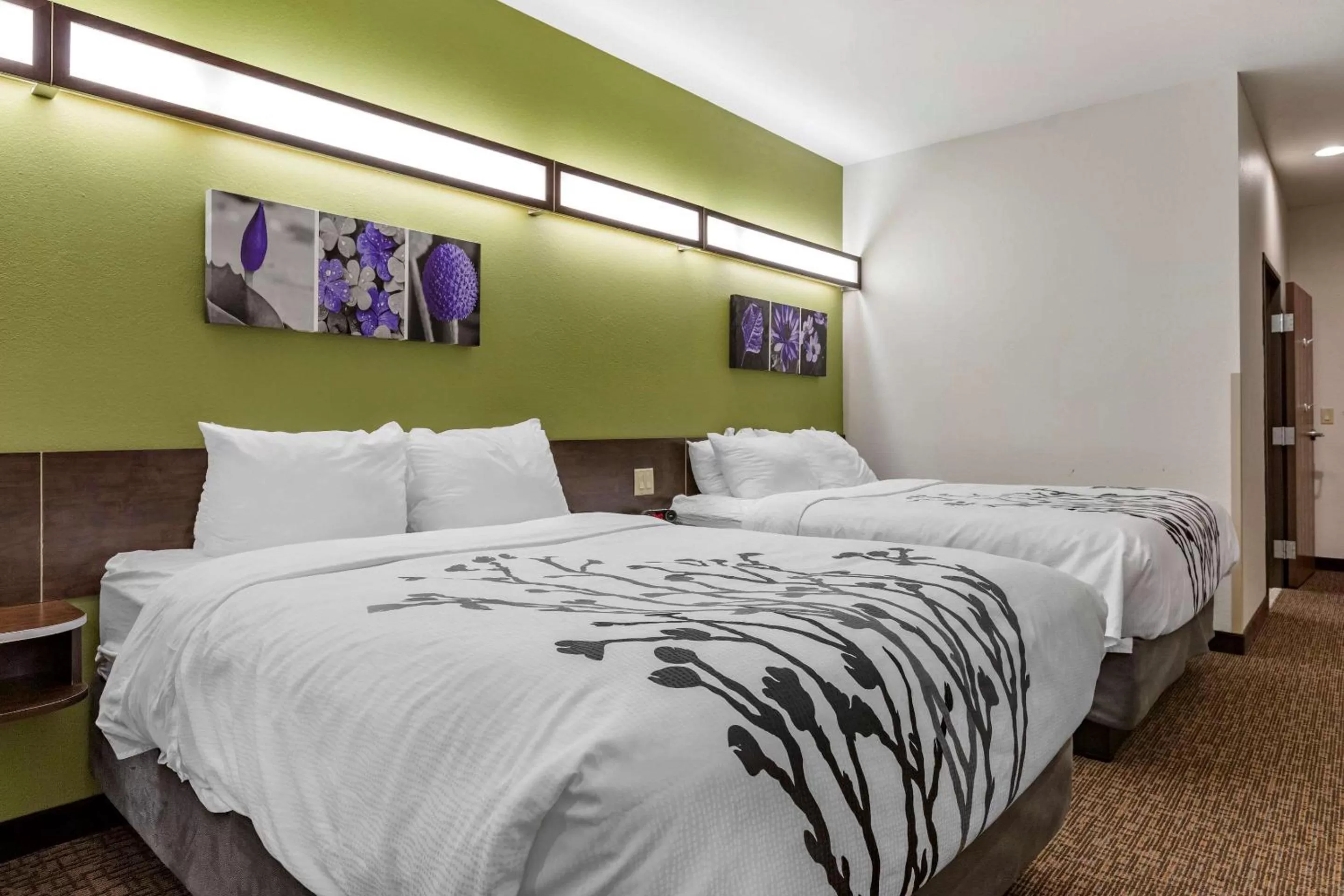 Bedroom, Bed in Sleep Inn & Suites