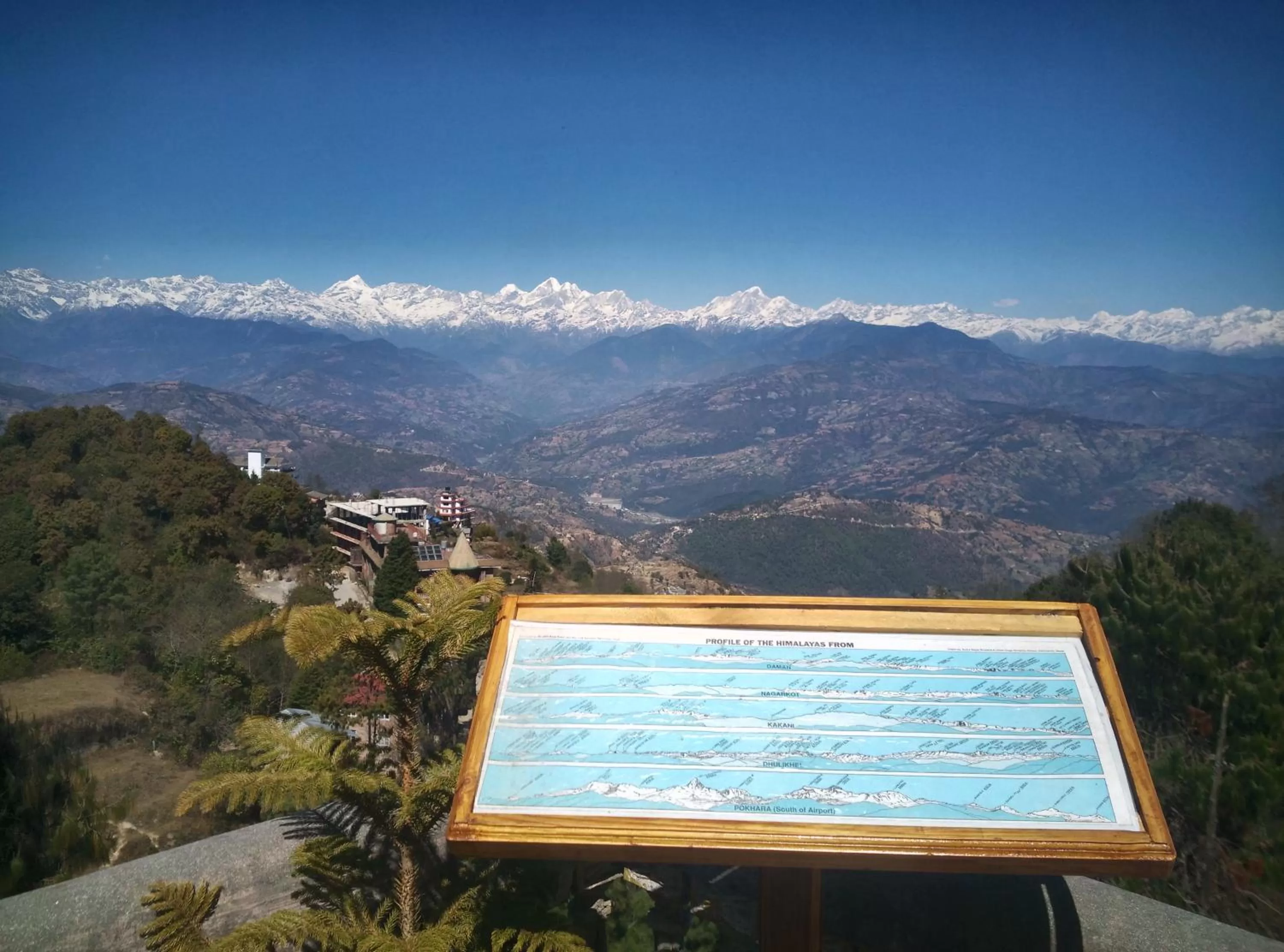 Mountain view in Peaceful Cottage & Cafe Du Mont