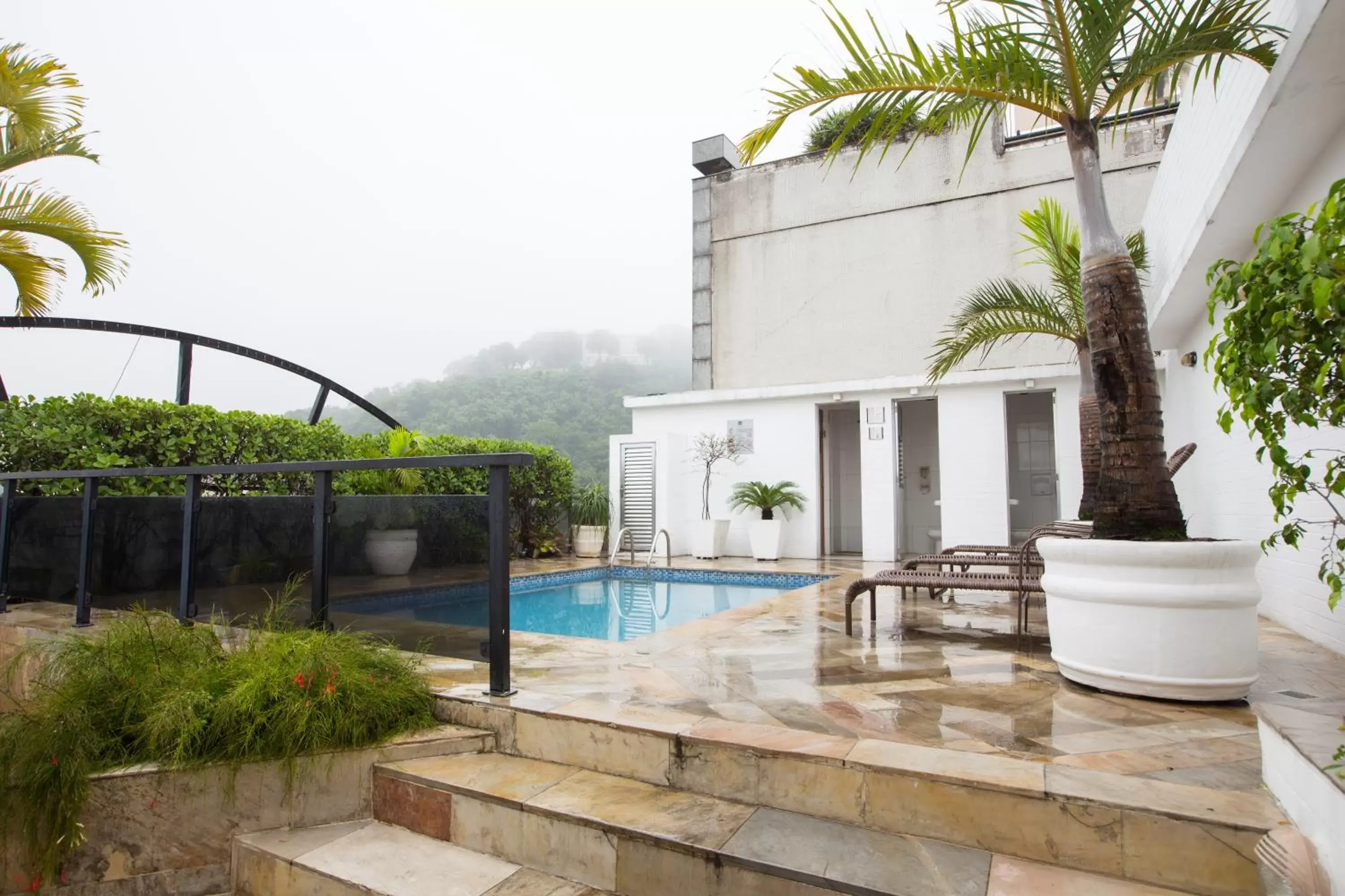 Patio, Swimming Pool in Augusto's Rio Copa Hotel