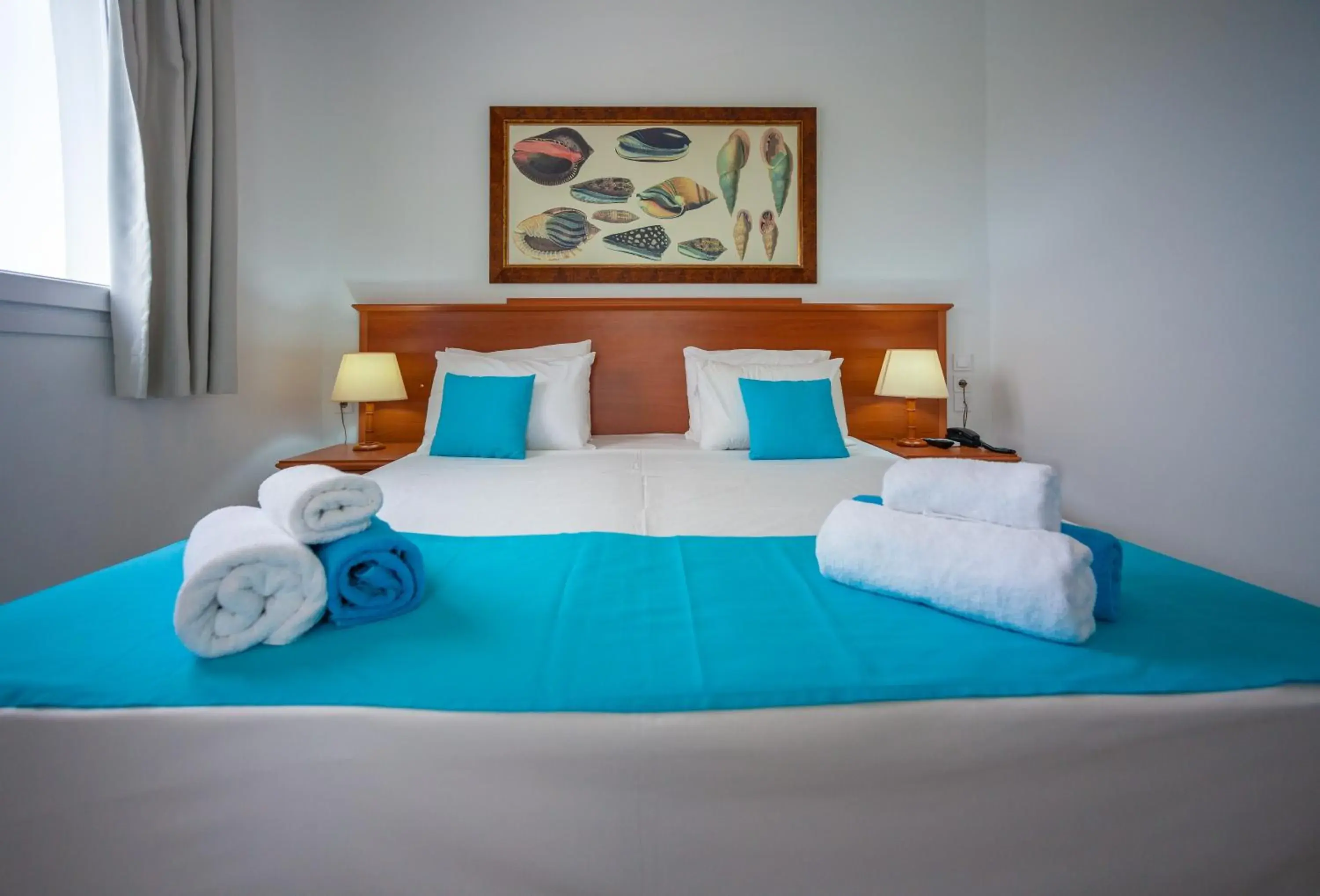 Bedroom, Bed in Elounda Water Park Residence Hotel