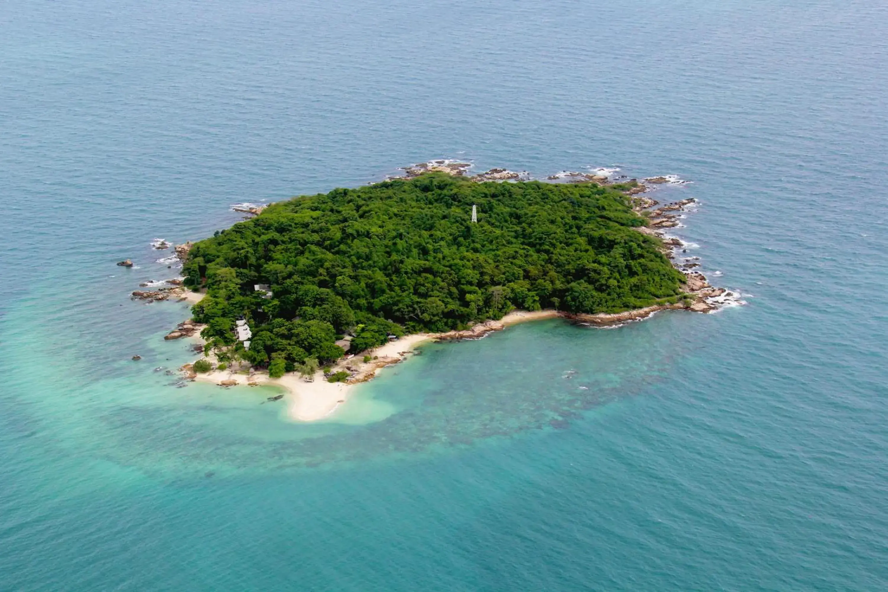 Area and facilities, Bird's-eye View in Koh Munnork Private Island