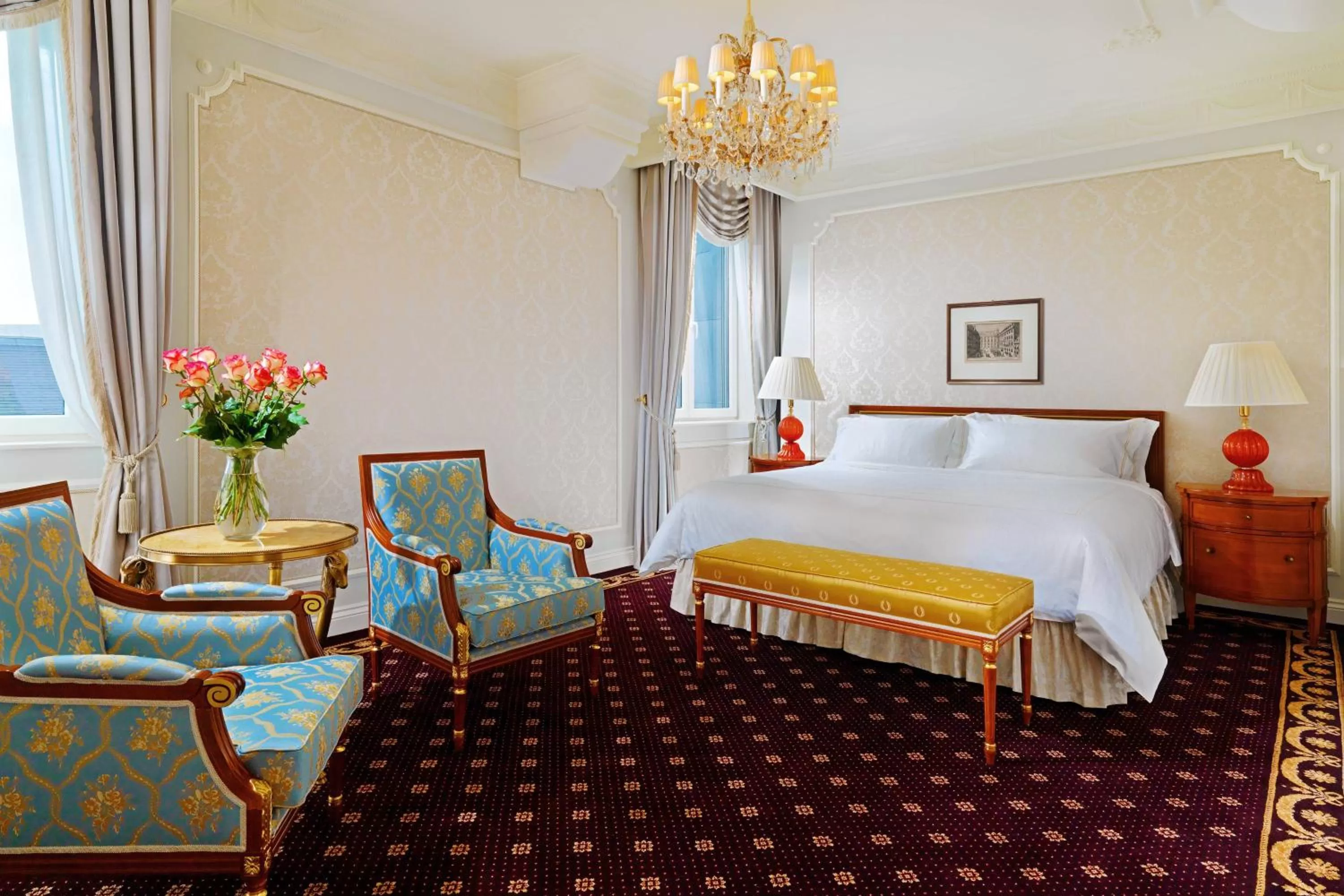 Photo of the whole room, Bed in Hotel Imperial, a Luxury Collection Hotel, Vienna