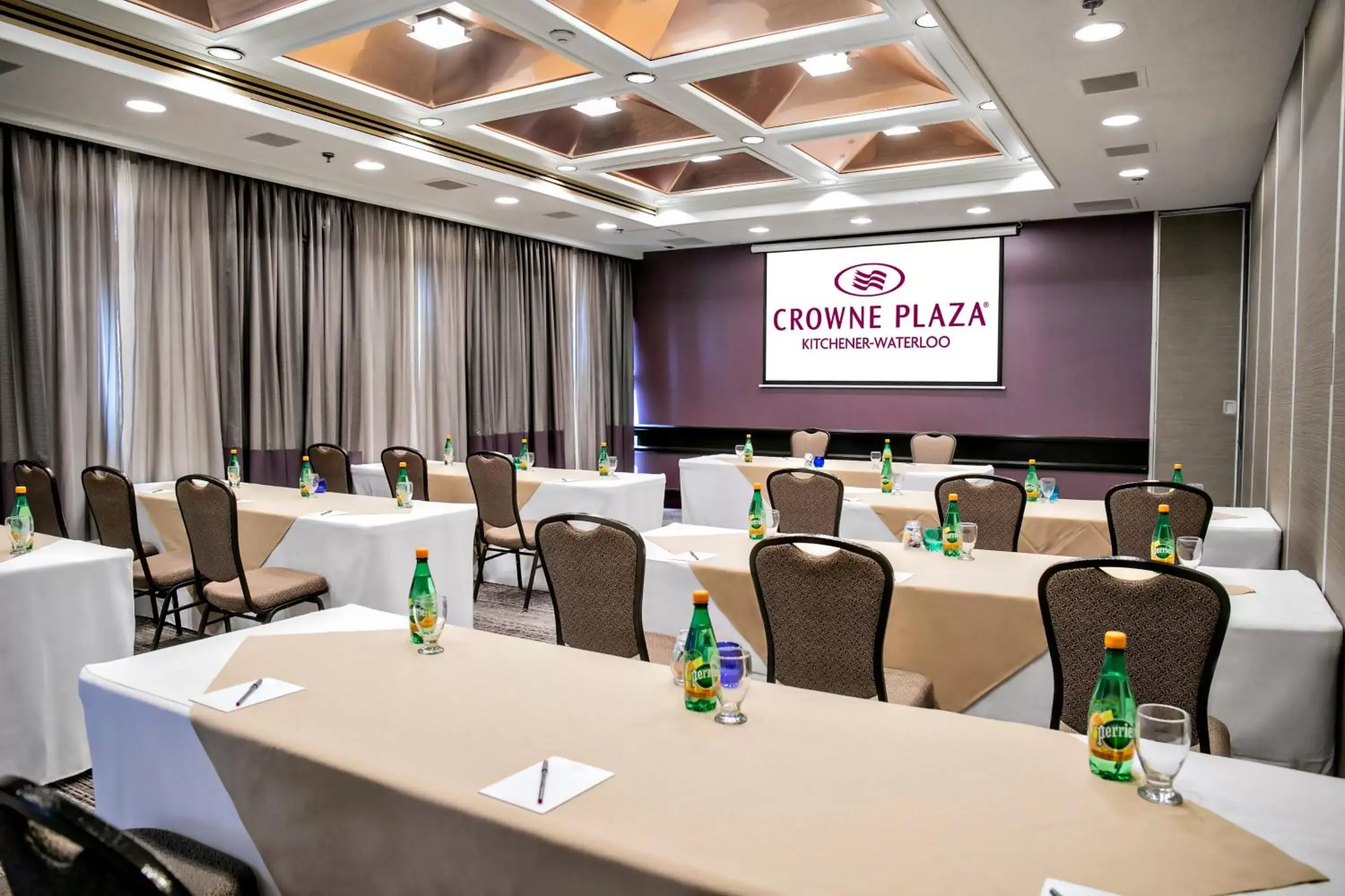 Meeting/conference room in Crowne Plaza Kitchener-Waterloo, an IHG Hotel