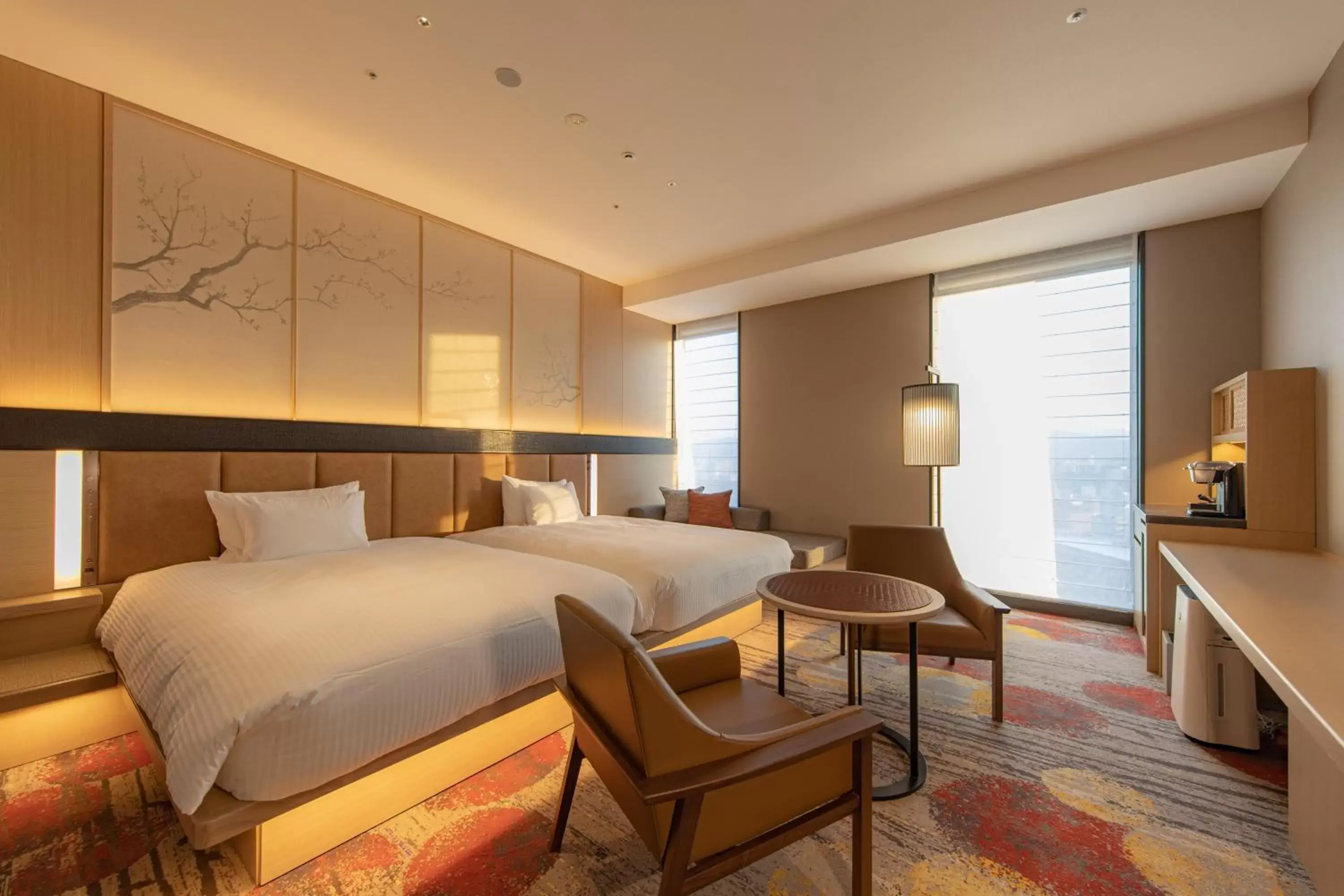 Photo of the whole room, Bed in THE BLOSSOM HAKATA Premier