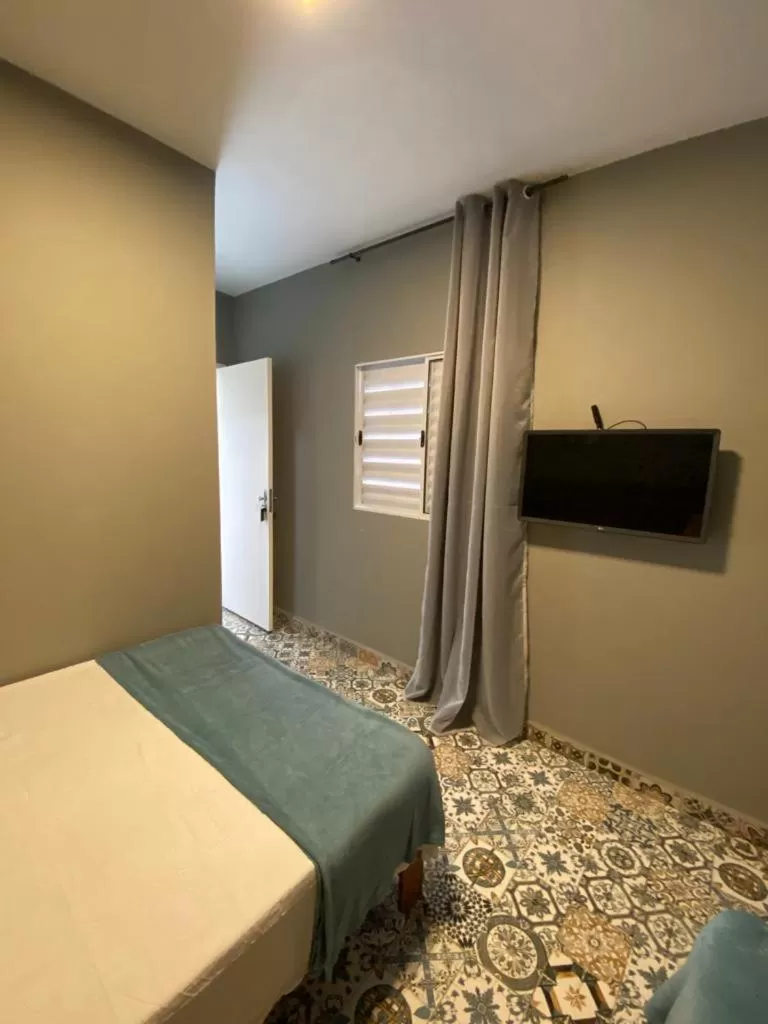 Bed in Santa Cecília Pousada